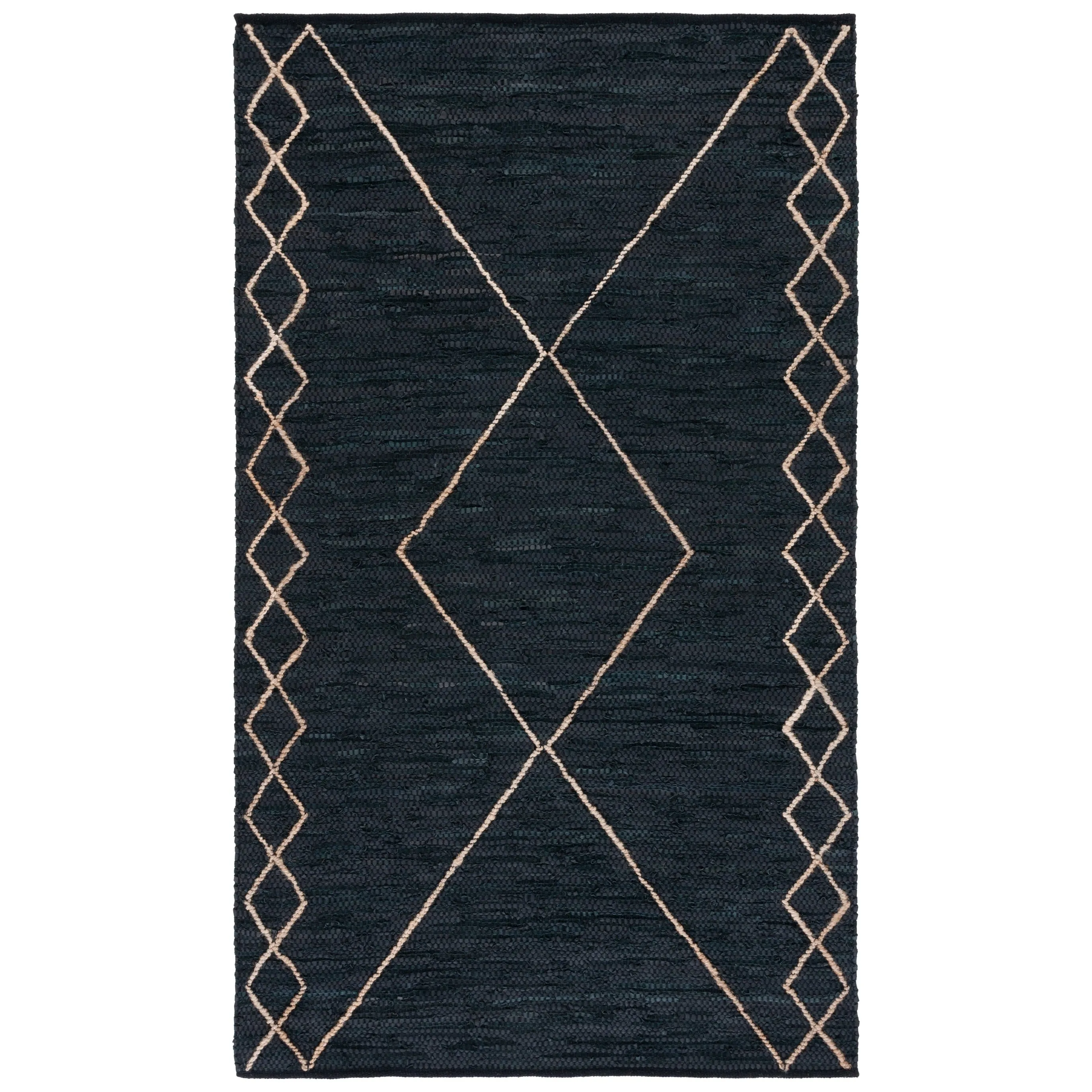SAFAVIEH Handmade Vintage Leather Gidget Modern Rug
