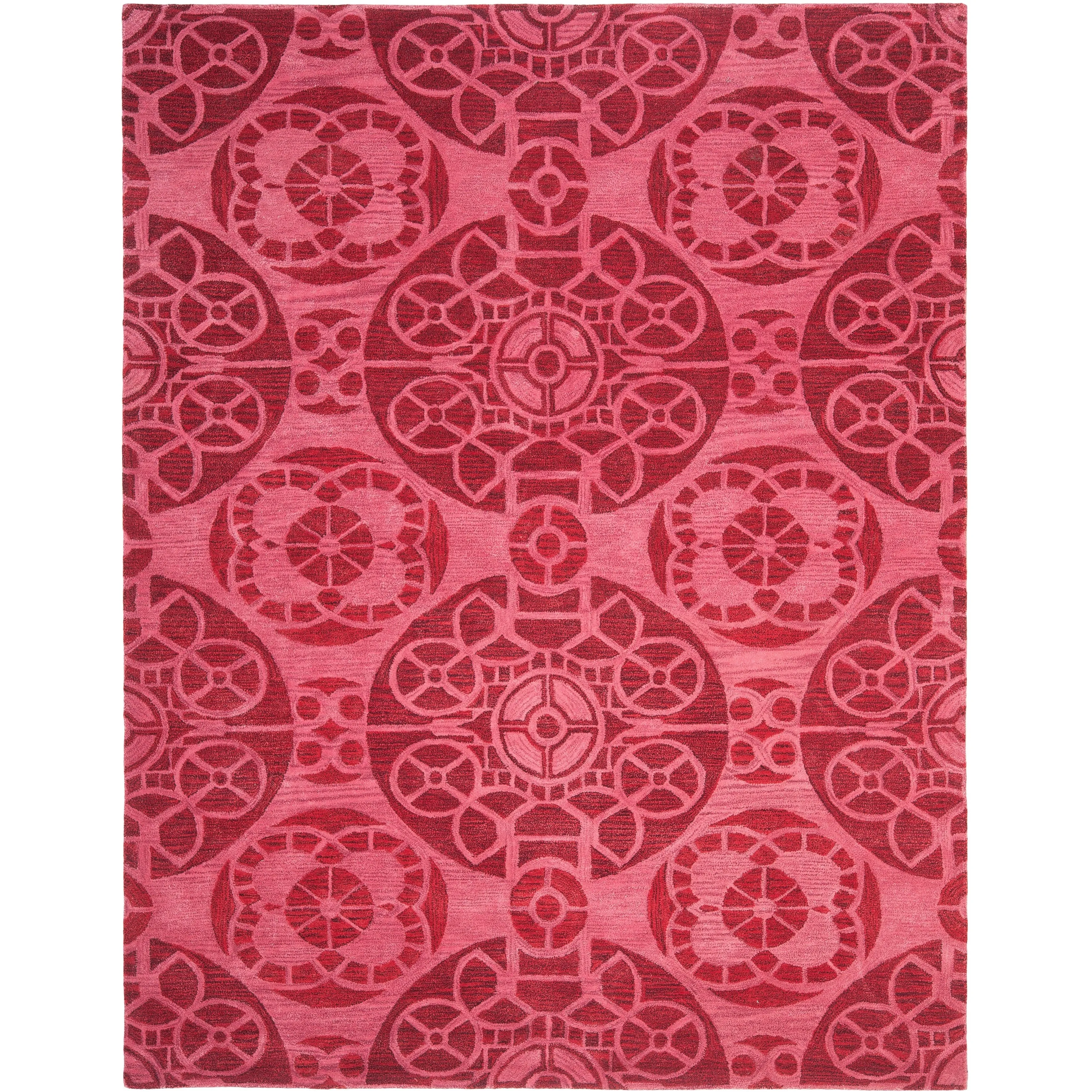 SAFAVIEH Handmade Wyndham Dinie Modern Wool Rug