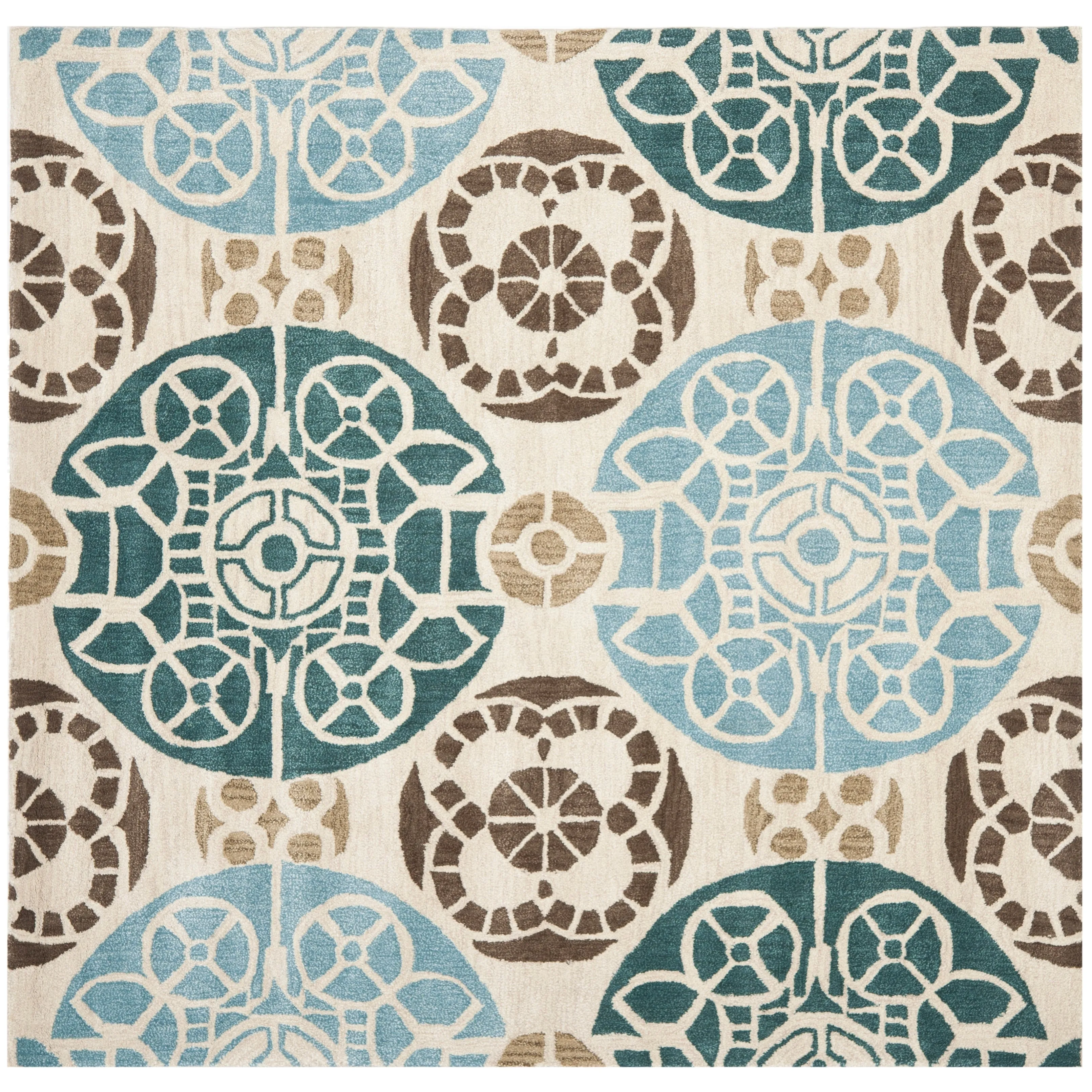 SAFAVIEH Handmade Wyndham Dinie Modern Wool Rug