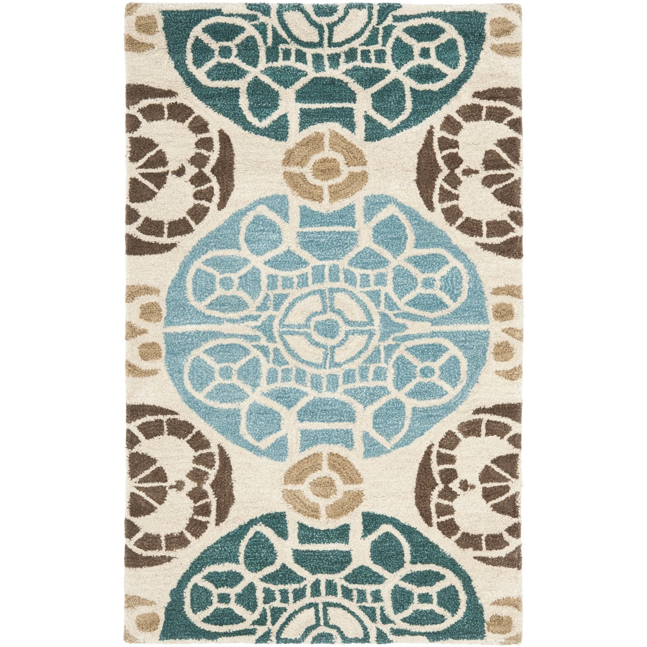 SAFAVIEH Handmade Wyndham Dinie Modern Wool Rug