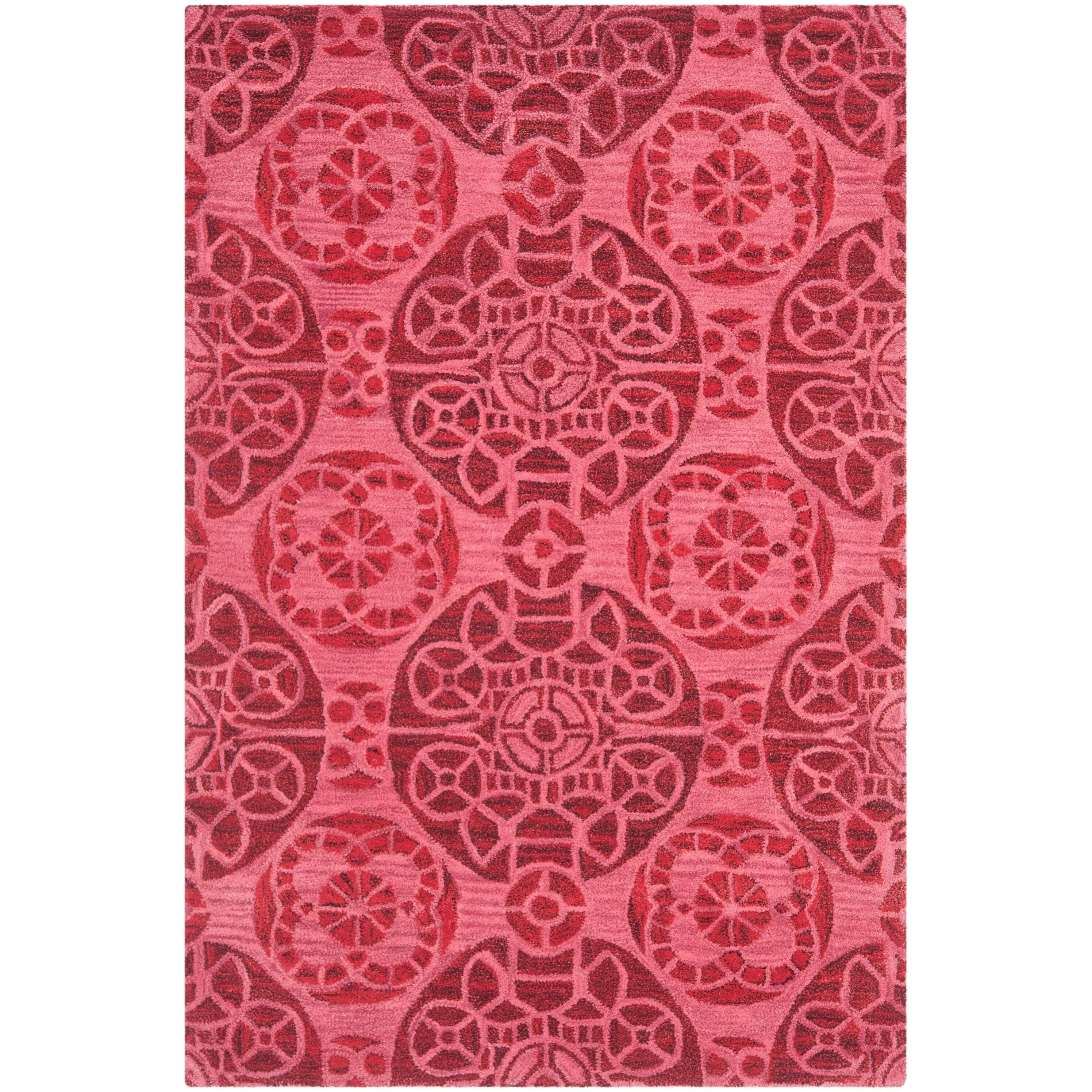 SAFAVIEH Handmade Wyndham Dinie Modern Wool Rug
