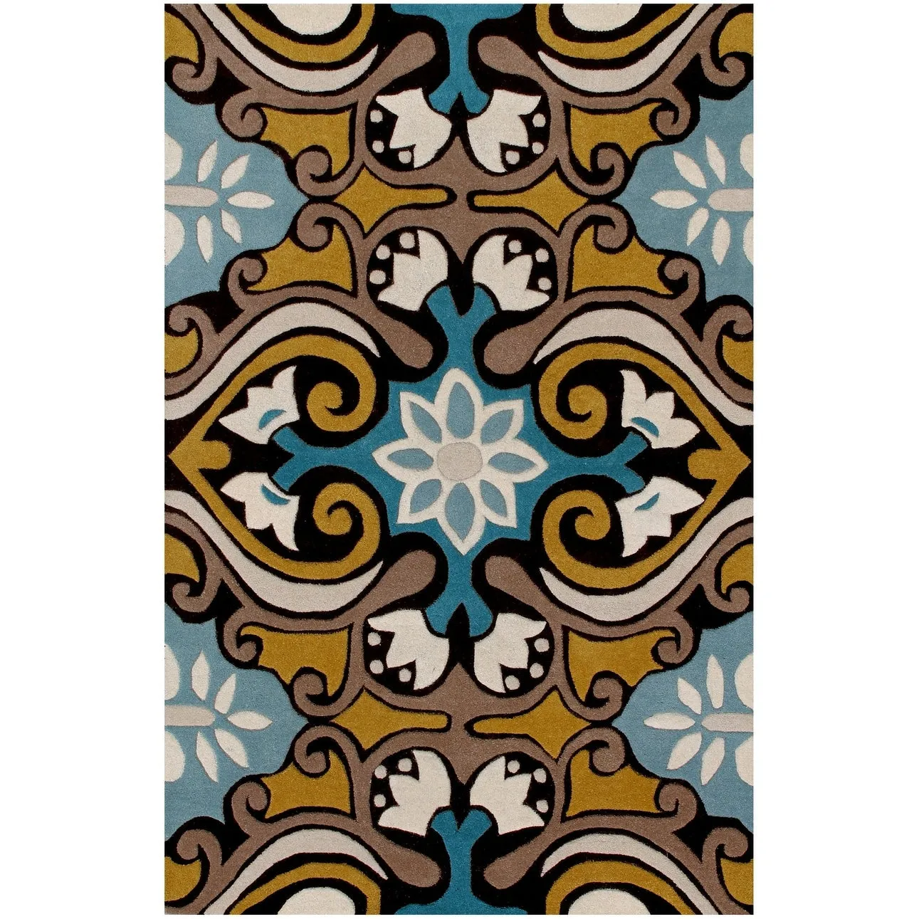 SAFAVIEH Handmade Wyndham Sigfrid Modern Wool Rug