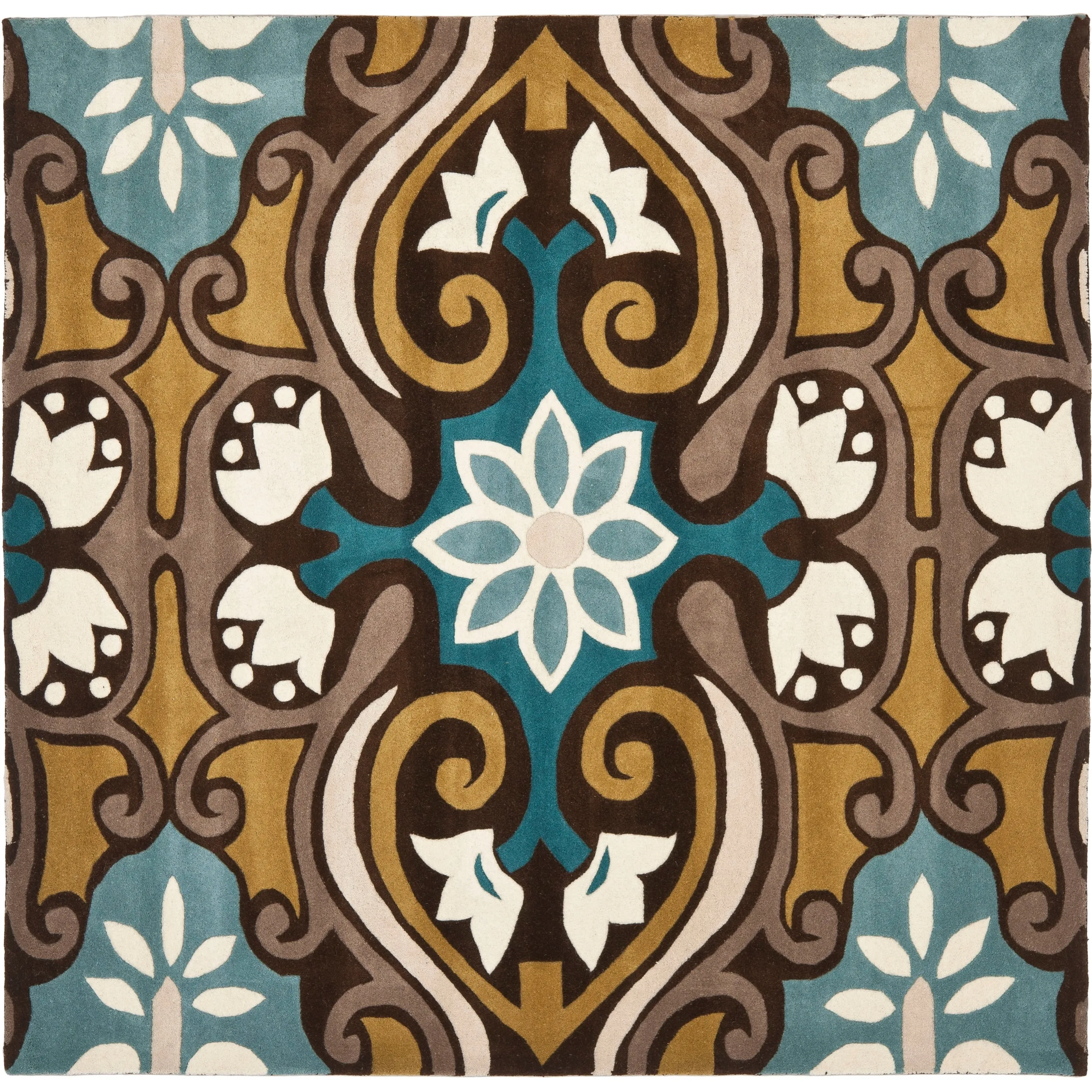 SAFAVIEH Handmade Wyndham Sigfrid Modern Wool Rug