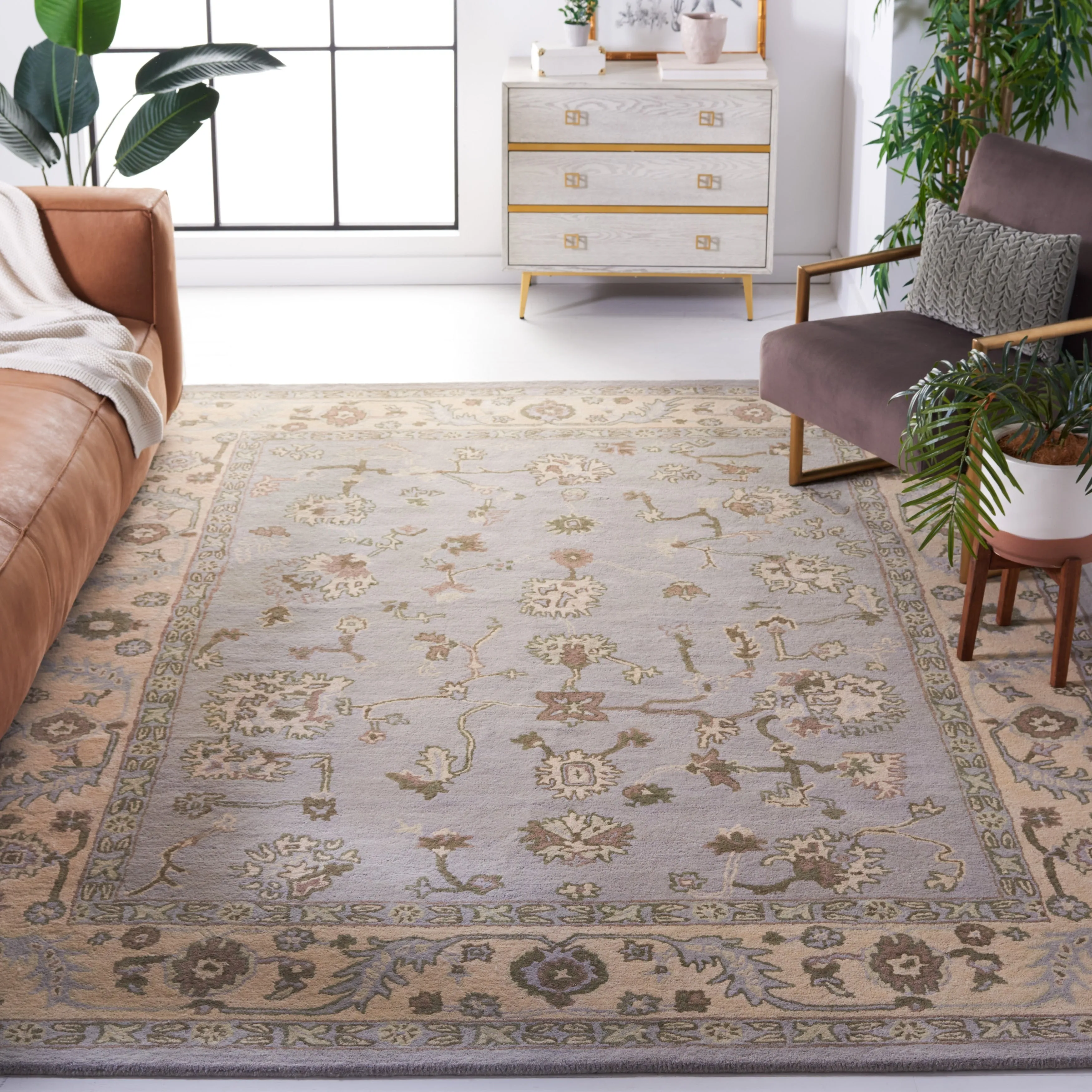 SAFAVIEH Heritage Jolande Hand-tufted Wool Oriental Area Rug