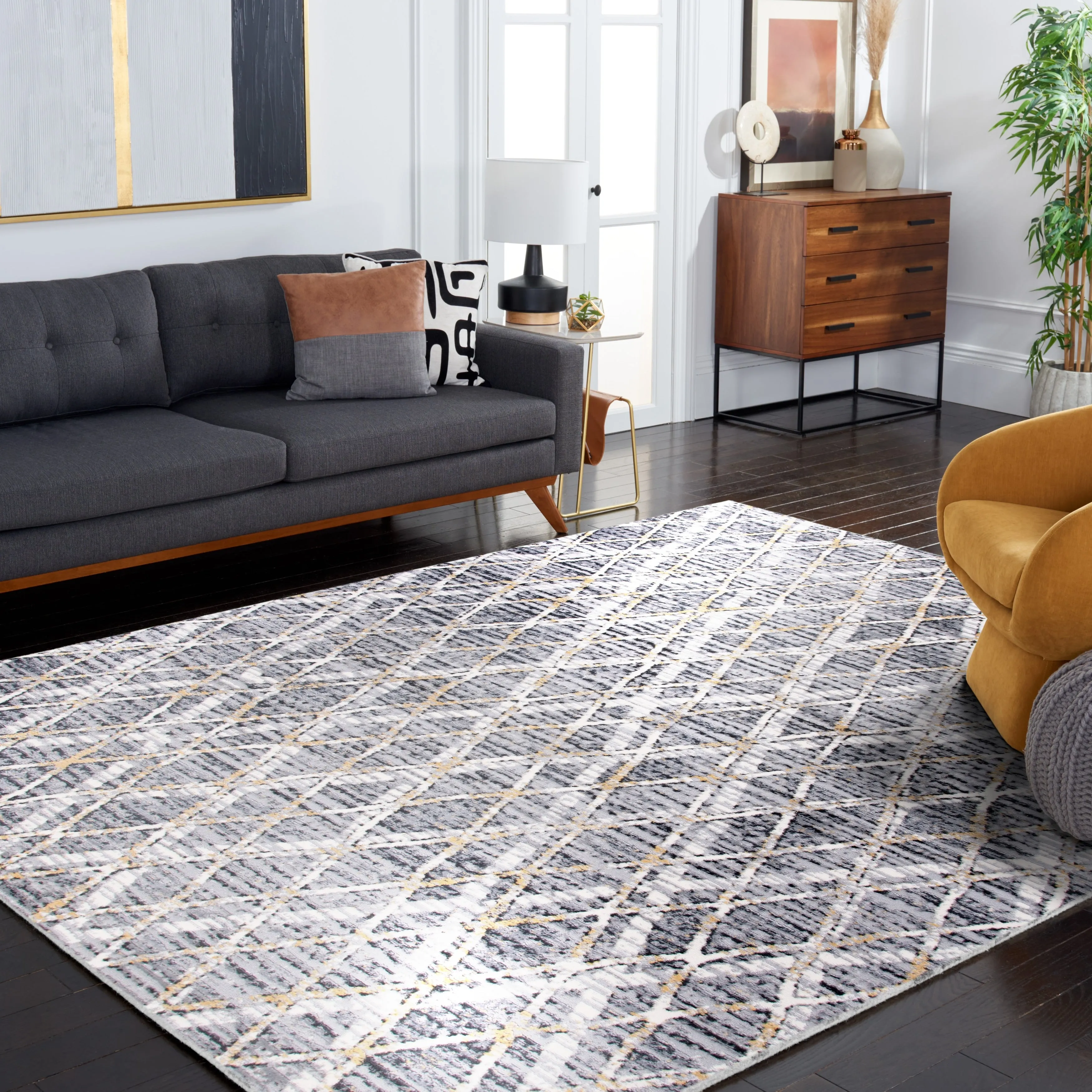 SAFAVIEH Lagoon Firmine Modern Rug