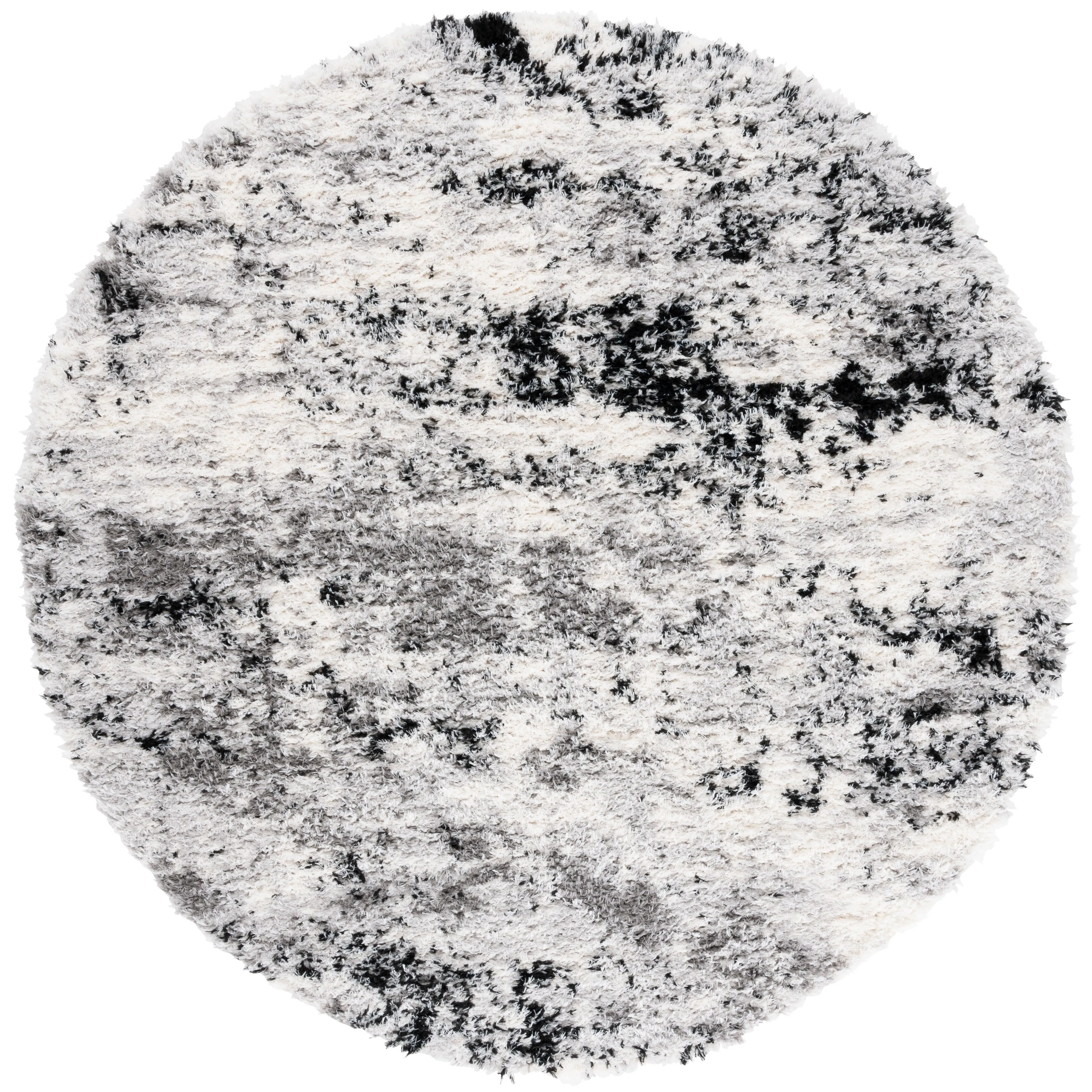 SAFAVIEH Lindsay Shag Nancie Modern Abstract 2-inch Thick Rug