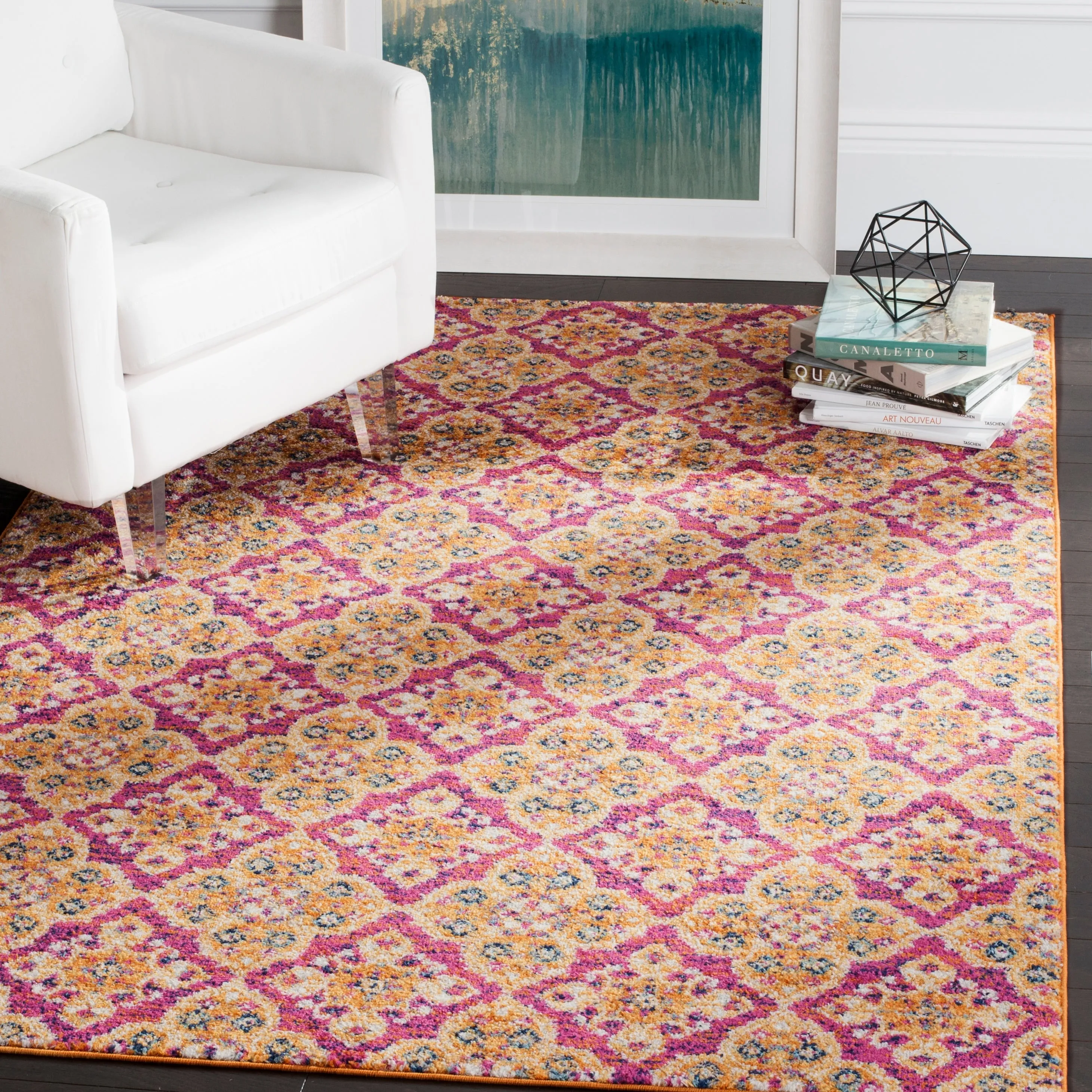 SAFAVIEH Madison Doloris Vintage Boho Oriental Rug
