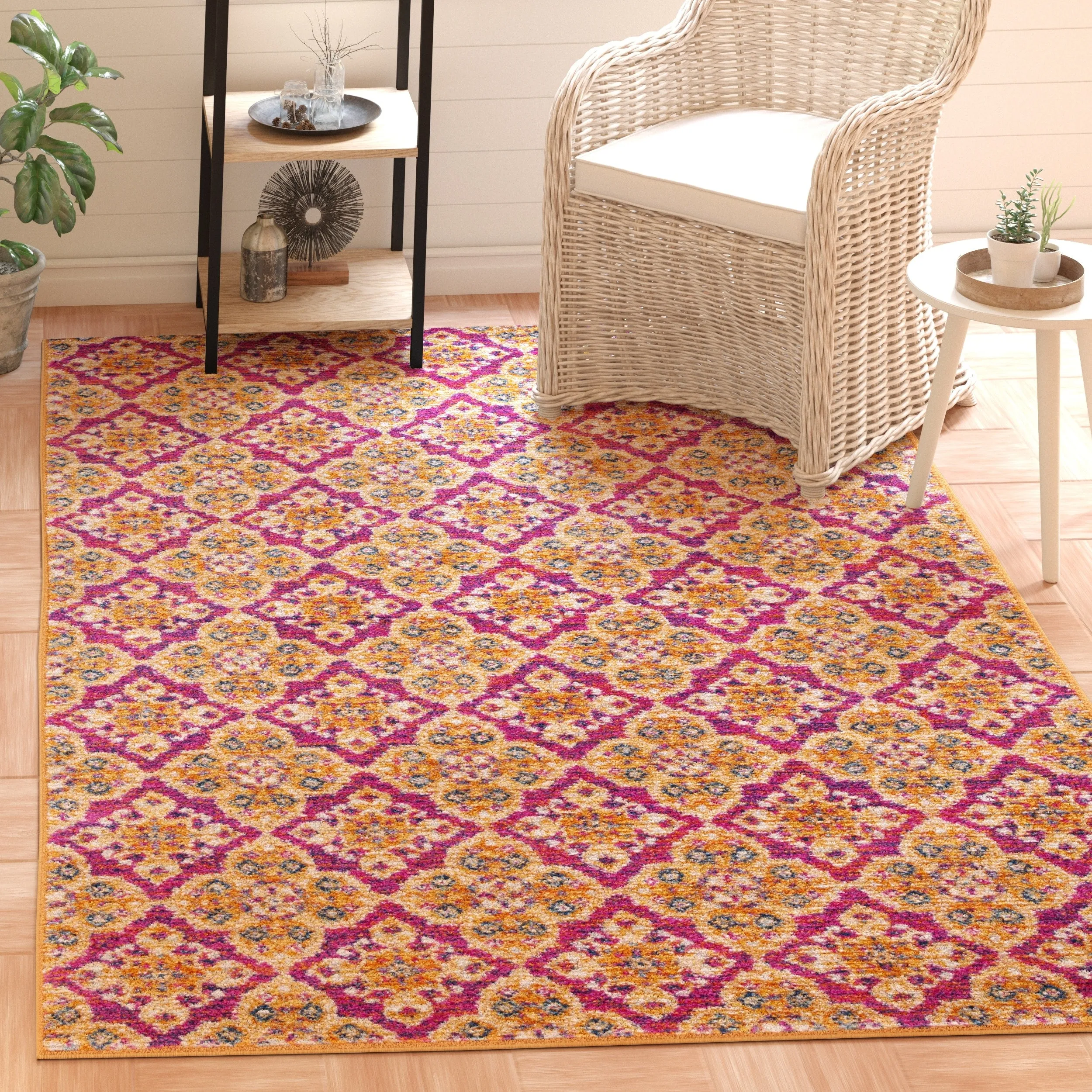 SAFAVIEH Madison Doloris Vintage Boho Oriental Rug