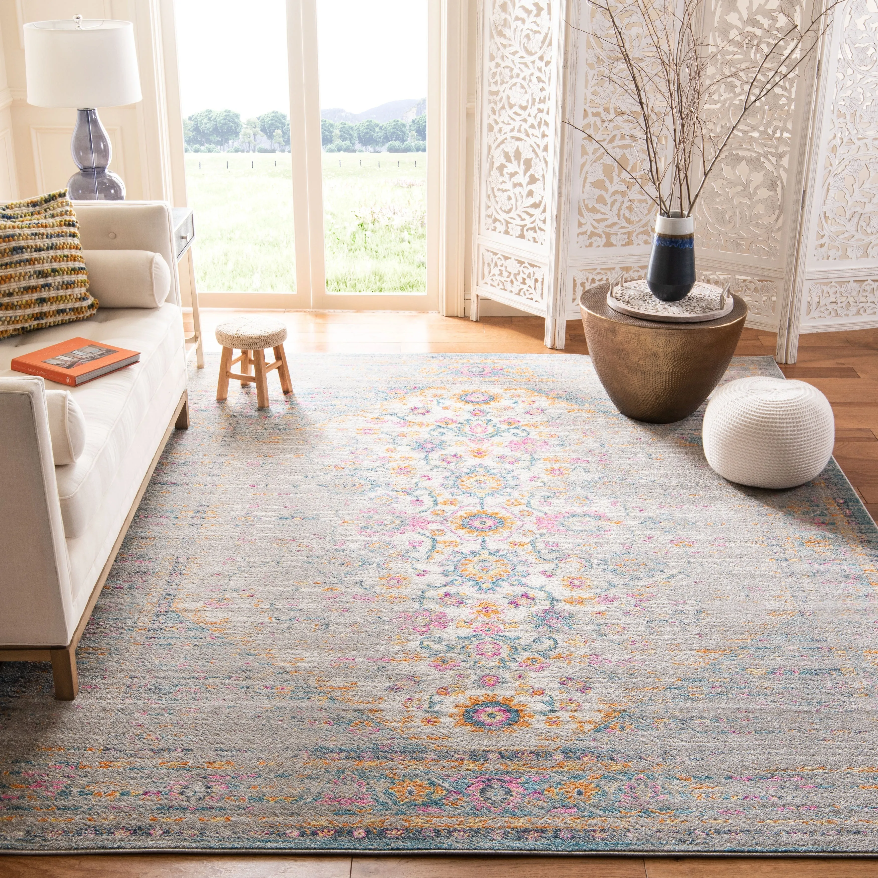 SAFAVIEH Madison Harda Vintage Boho Oriental Rug