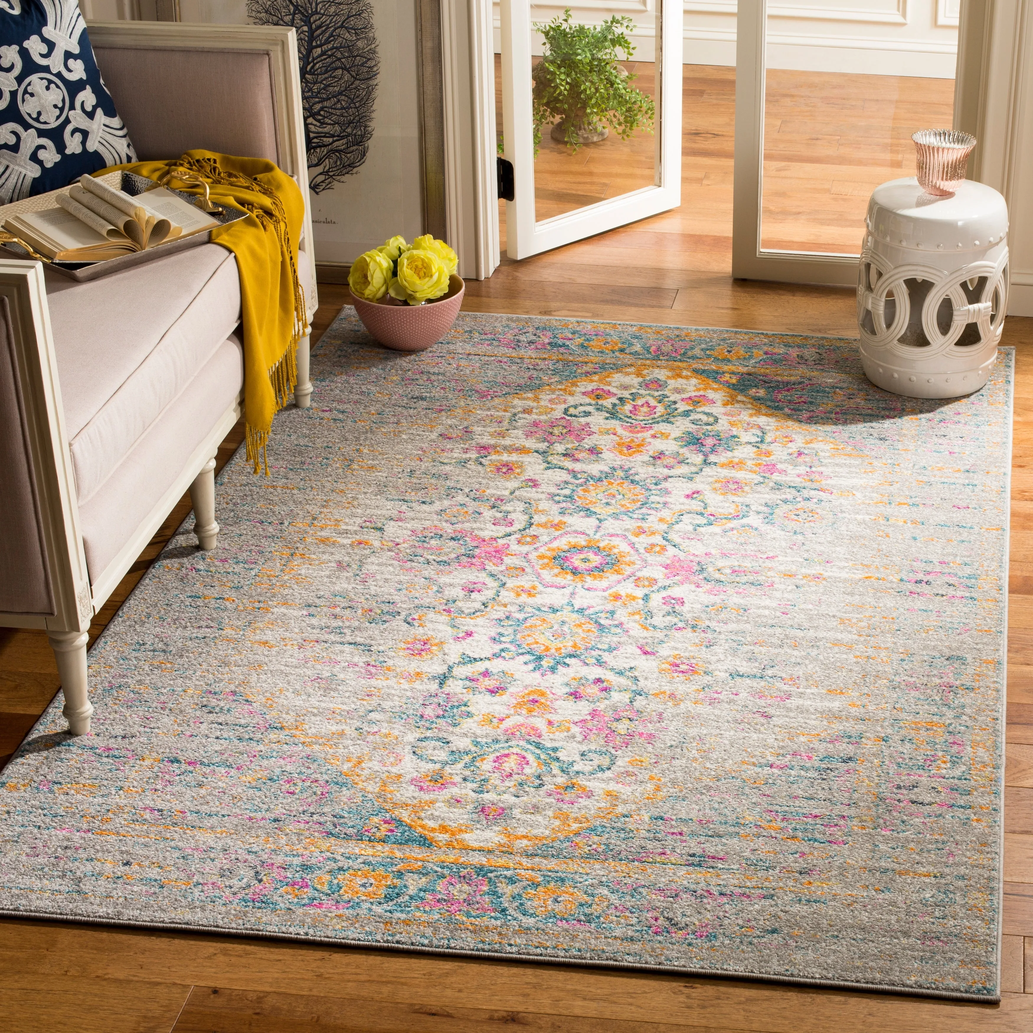 SAFAVIEH Madison Harda Vintage Boho Oriental Rug