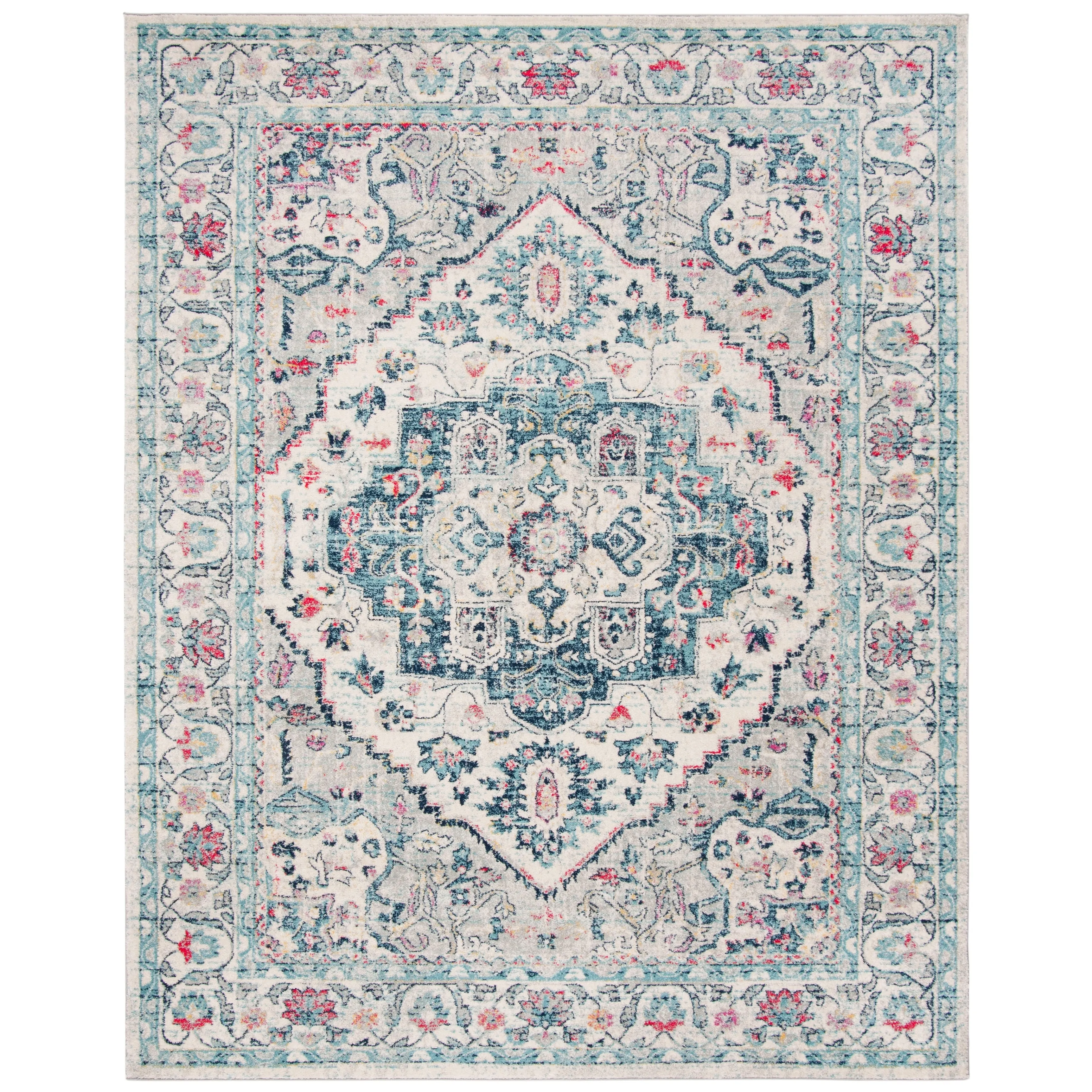 SAFAVIEH Madison Marlene Vintage Boho Oriental Medallion Rug