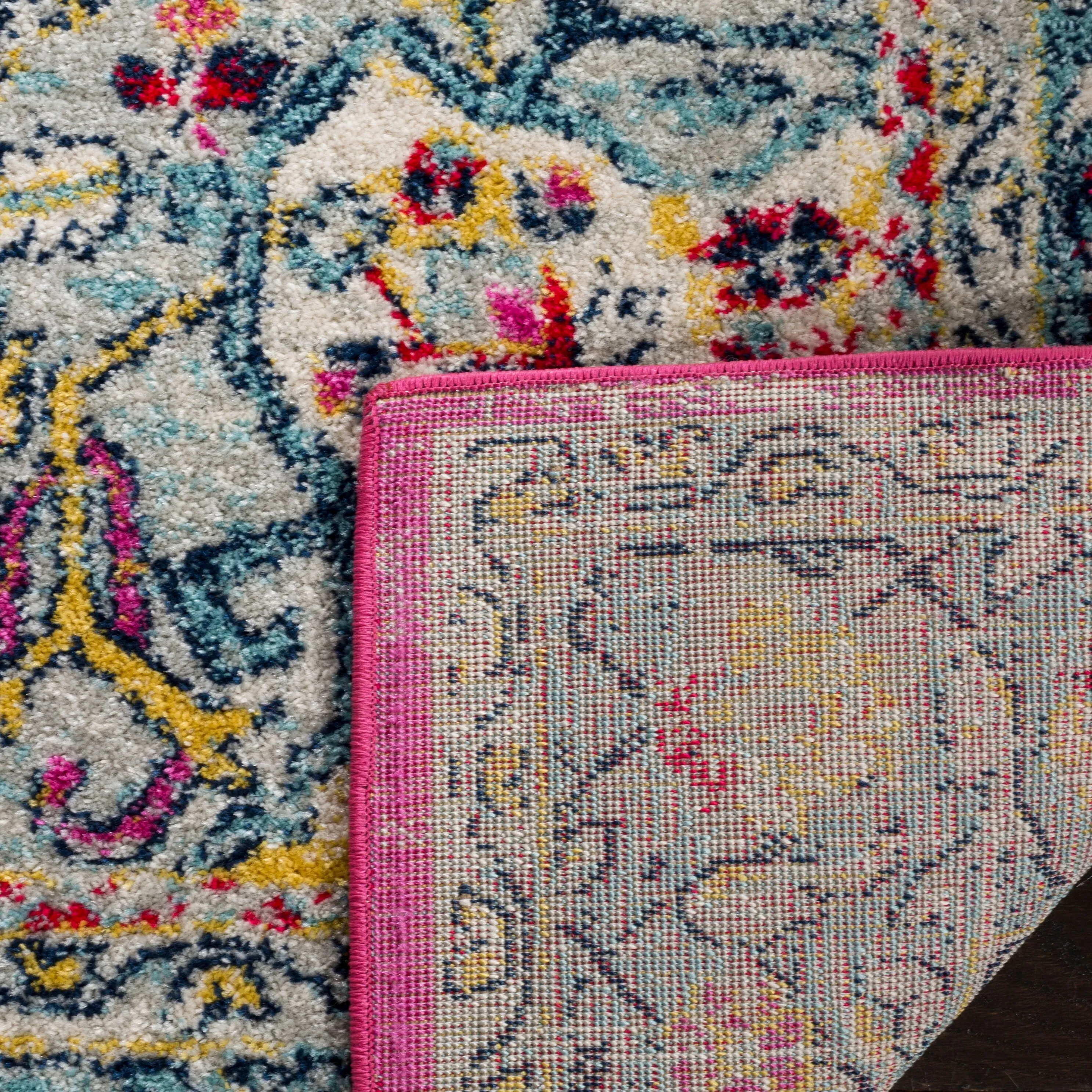 SAFAVIEH Madison Marlene Vintage Boho Oriental Medallion Rug