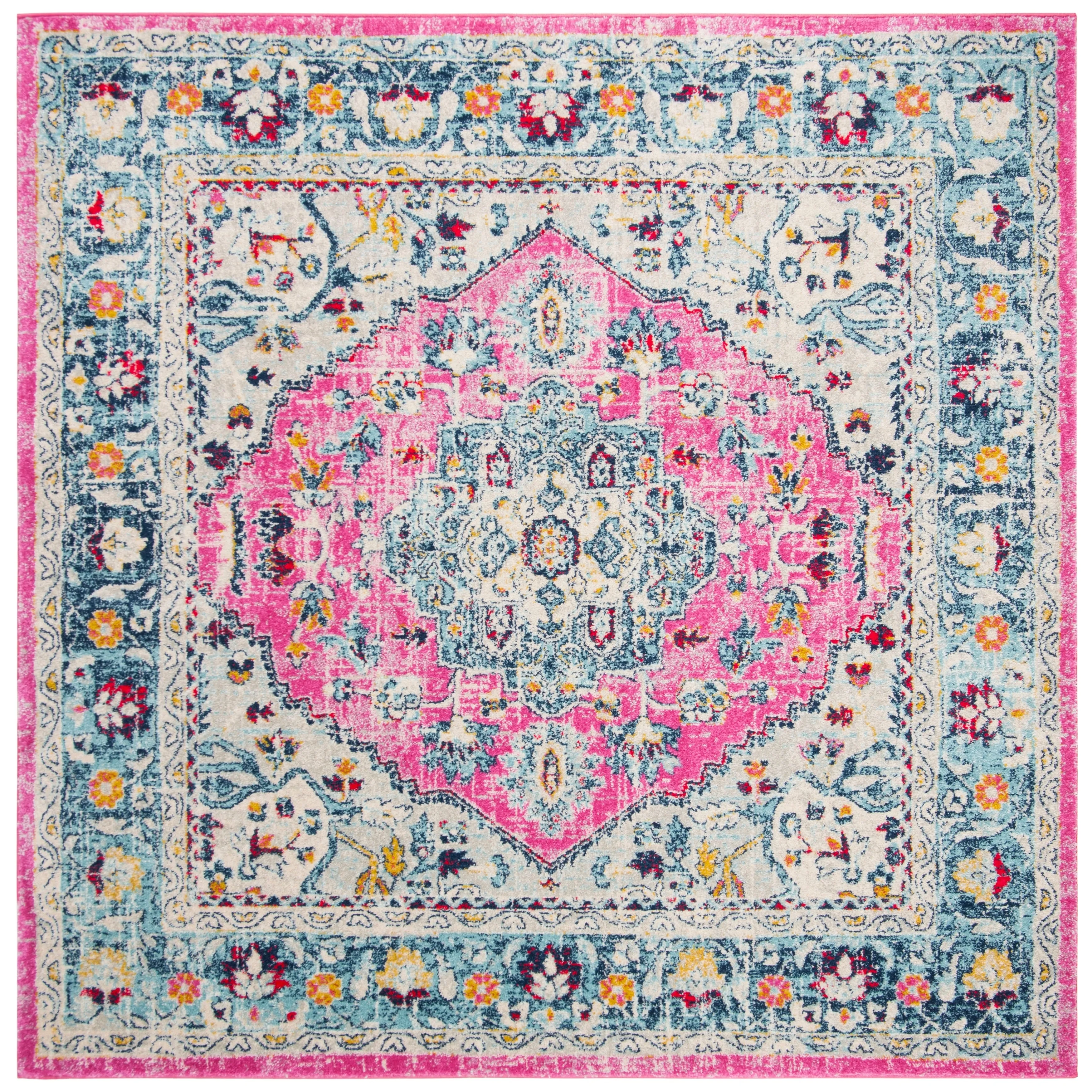 SAFAVIEH Madison Marlene Vintage Boho Oriental Medallion Rug