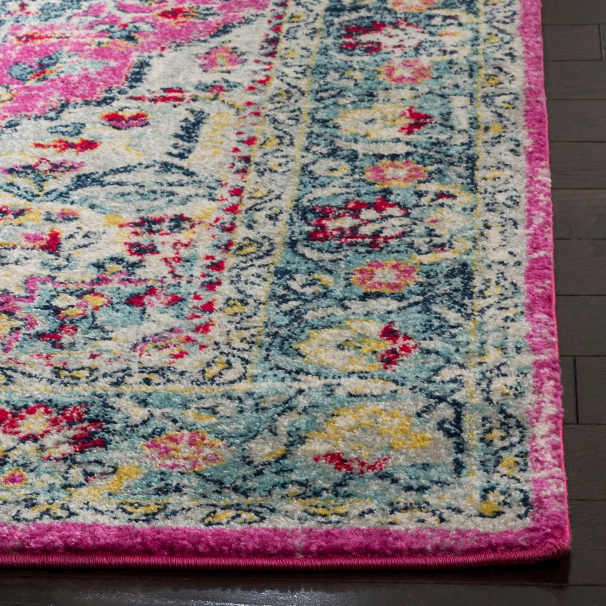 SAFAVIEH Madison Marlene Vintage Boho Oriental Medallion Rug