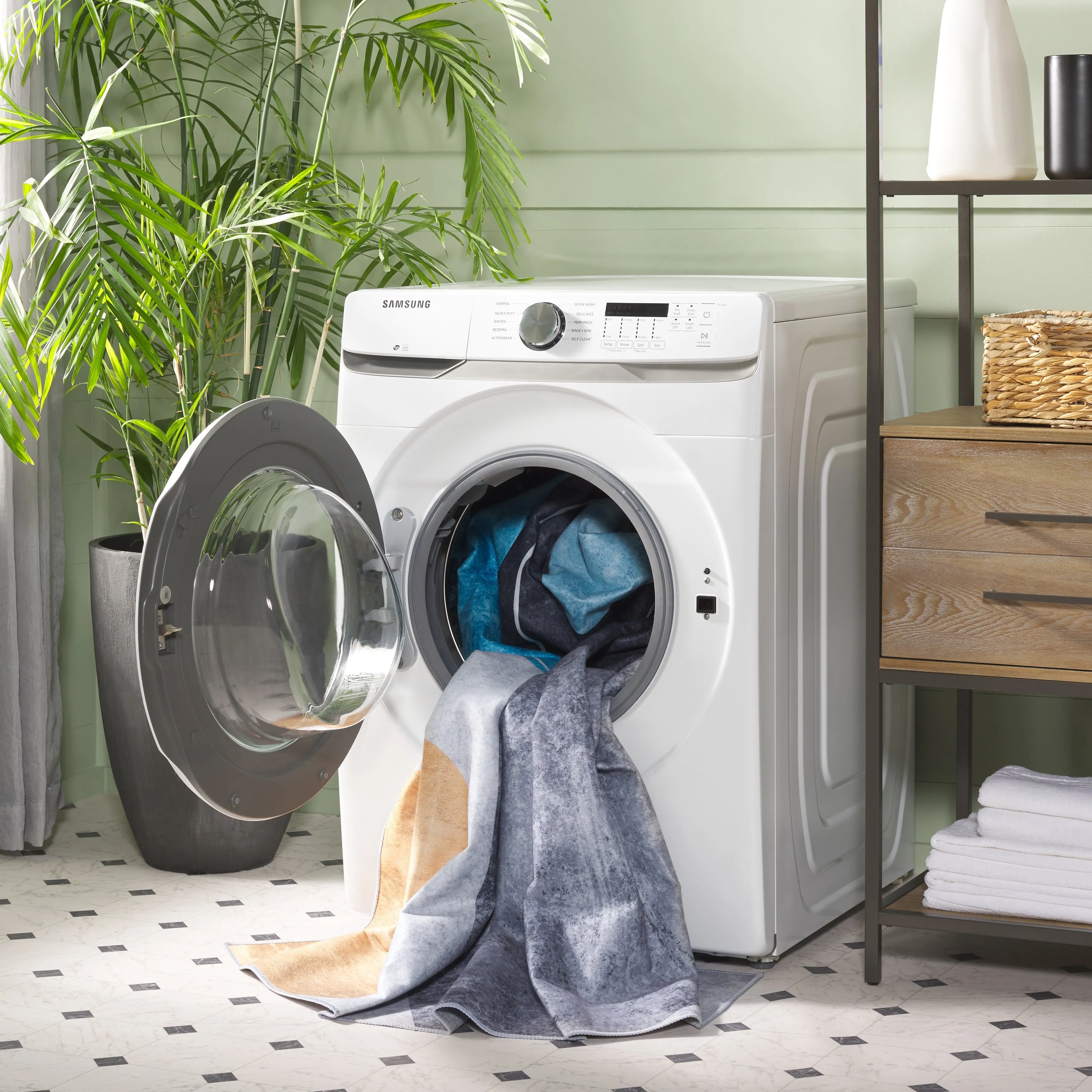 SAFAVIEH Malibu Francine Contemporary Machine Washable Rug