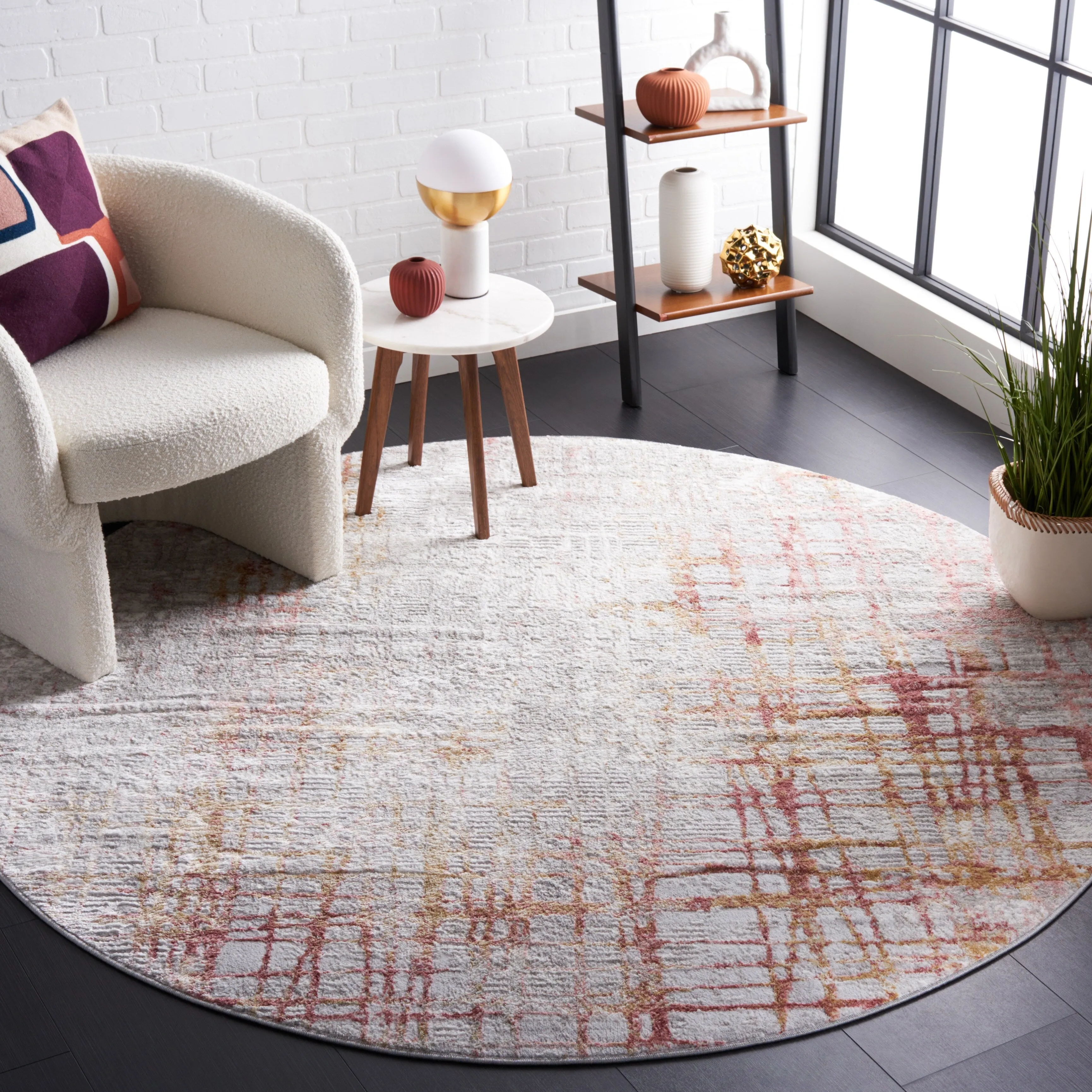 SAFAVIEH Meadow Timmy Modern Abstract Rug