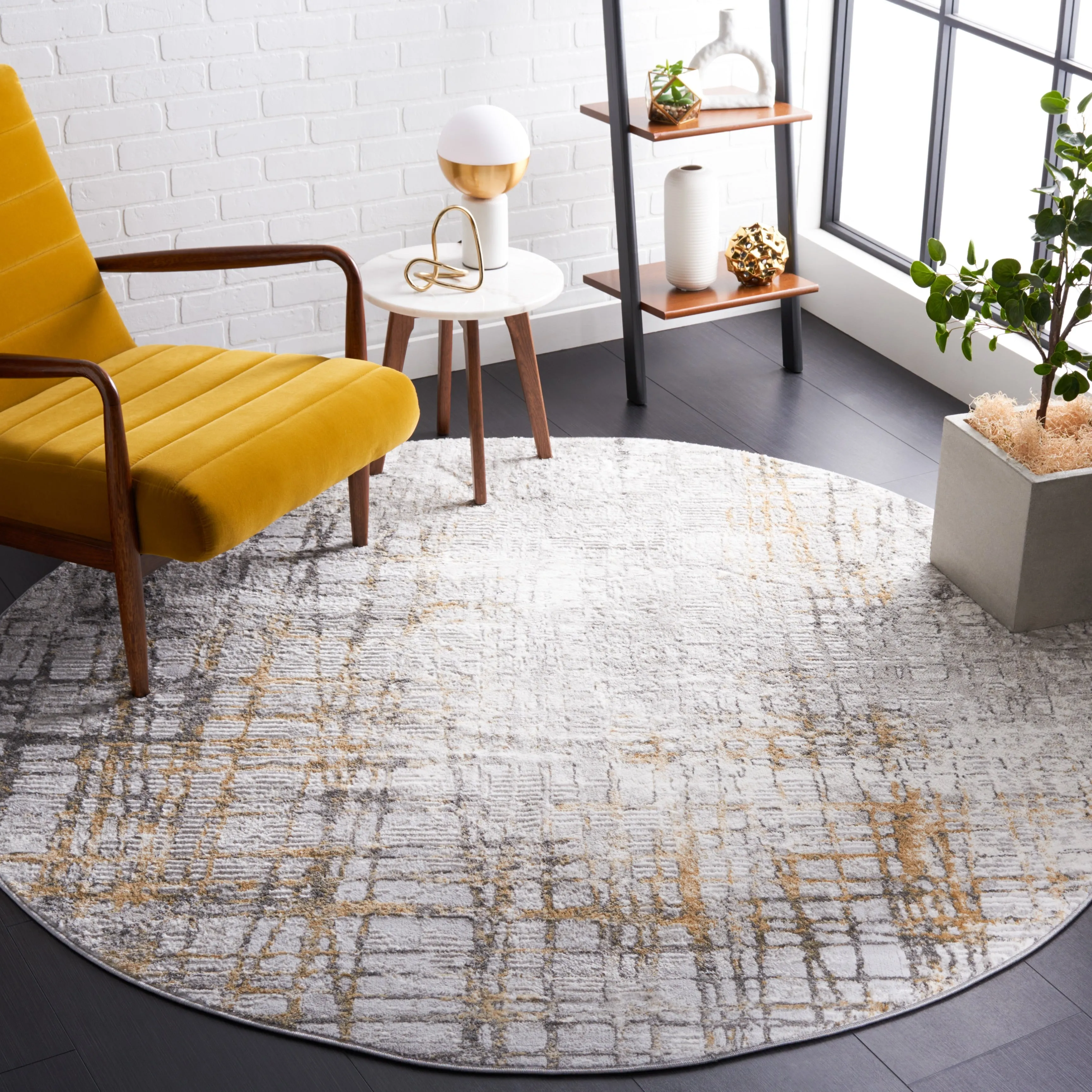 SAFAVIEH Meadow Timmy Modern Abstract Rug