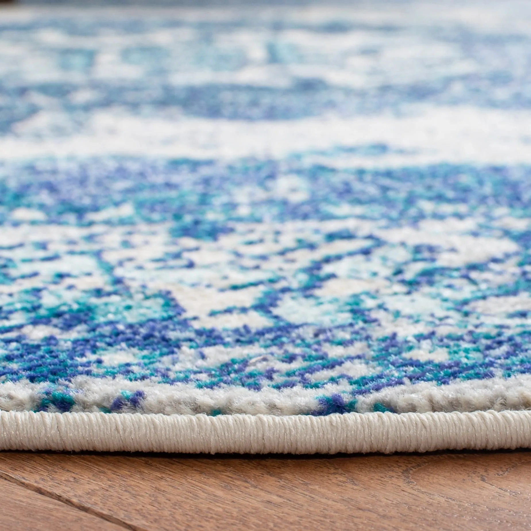 SAFAVIEH Monaco Oceane Boho Medallion Distressed Area Rug