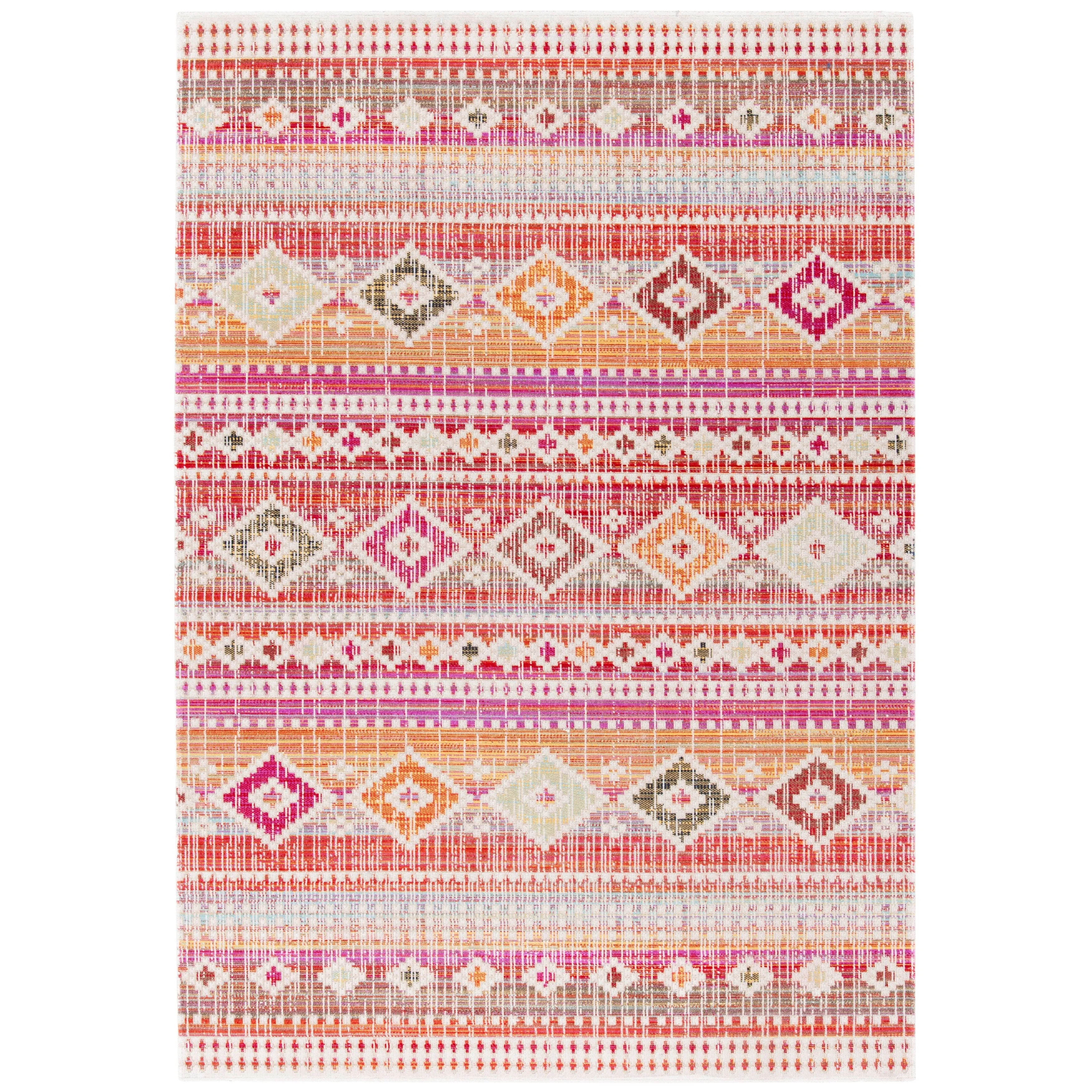 SAFAVIEH Montage Karnit Indoor/ Outdoor Waterproof Patio Backyard Rug
