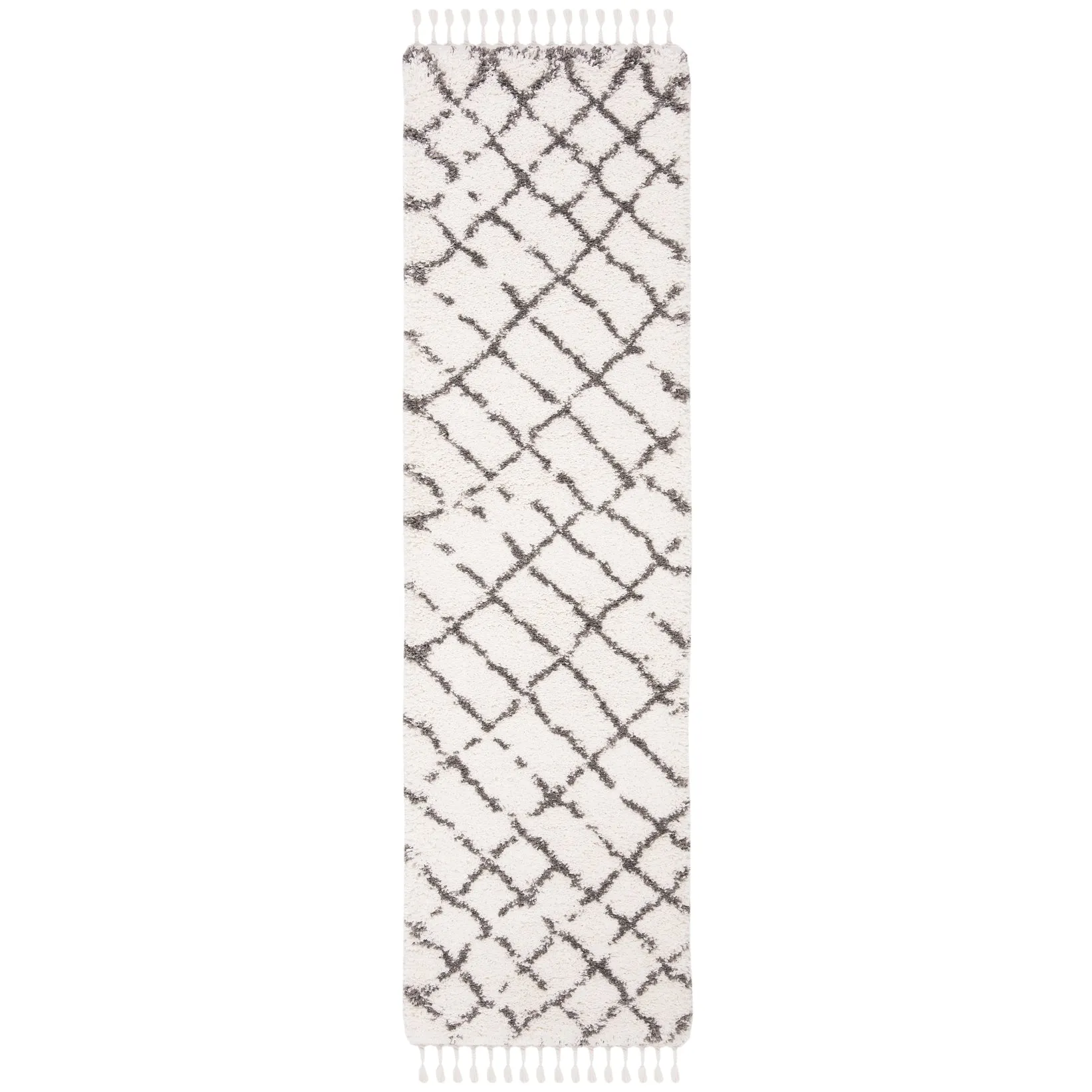 SAFAVIEH Moroccan Fringe Shag Oleta 2-inch Thick Rug
