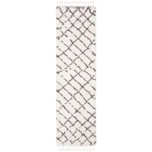 SAFAVIEH Moroccan Fringe Shag Oleta 2-inch Thick Rug