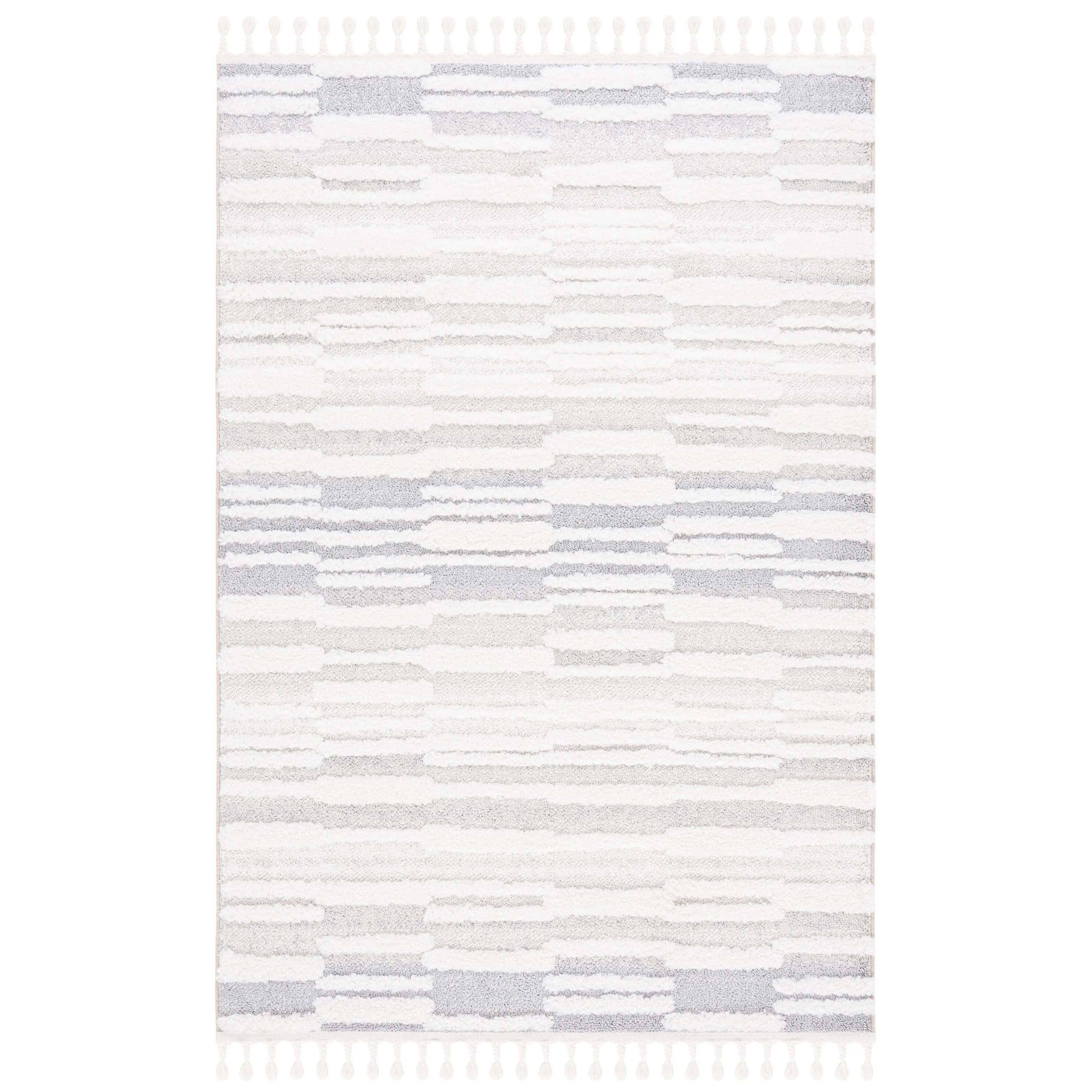 SAFAVIEH Moroccan Tassel Shag Eftimia 2-inch Thick Rug