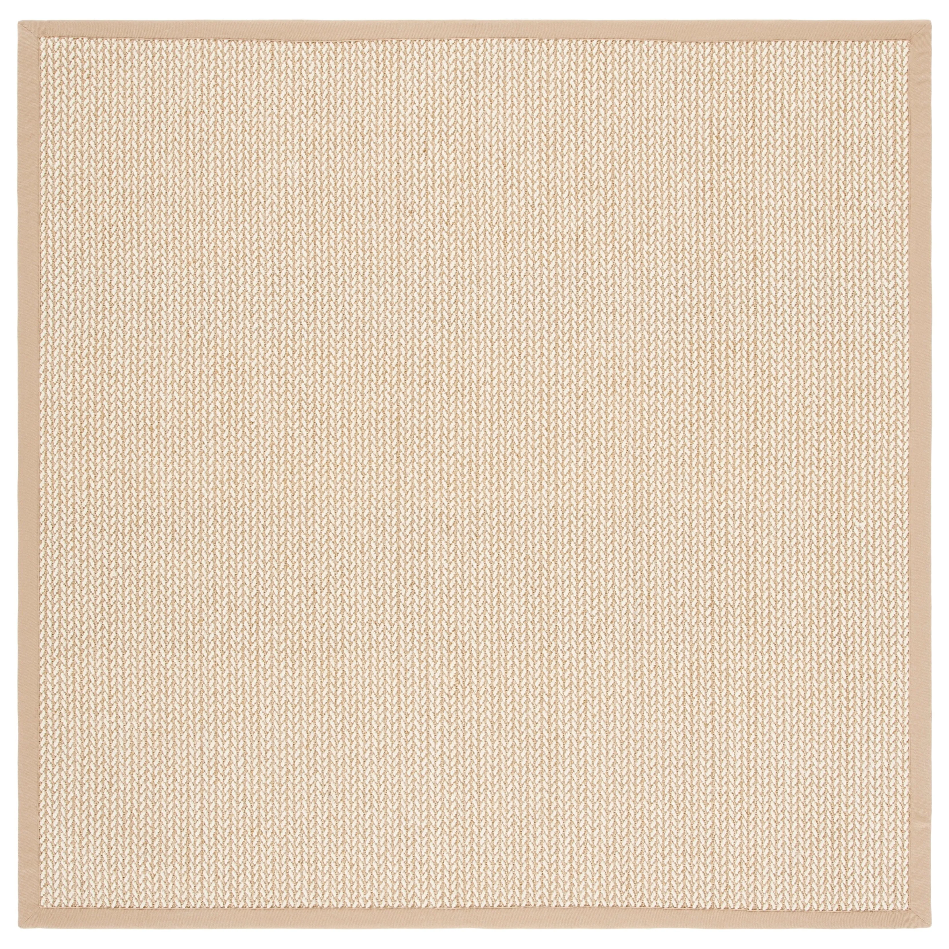 SAFAVIEH Natural Fiber Evia Sisal & Wool Rug
