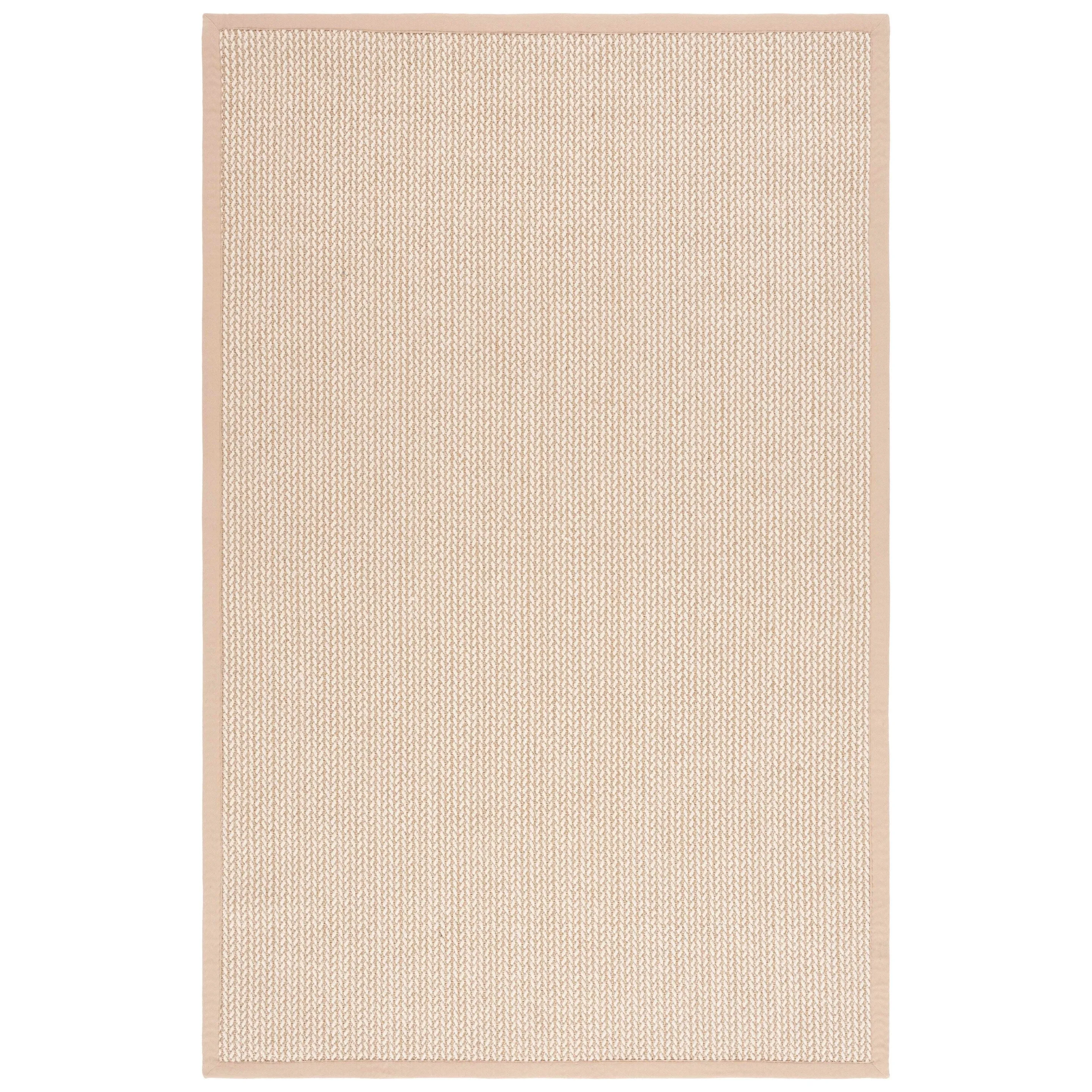 SAFAVIEH Natural Fiber Evia Sisal & Wool Rug