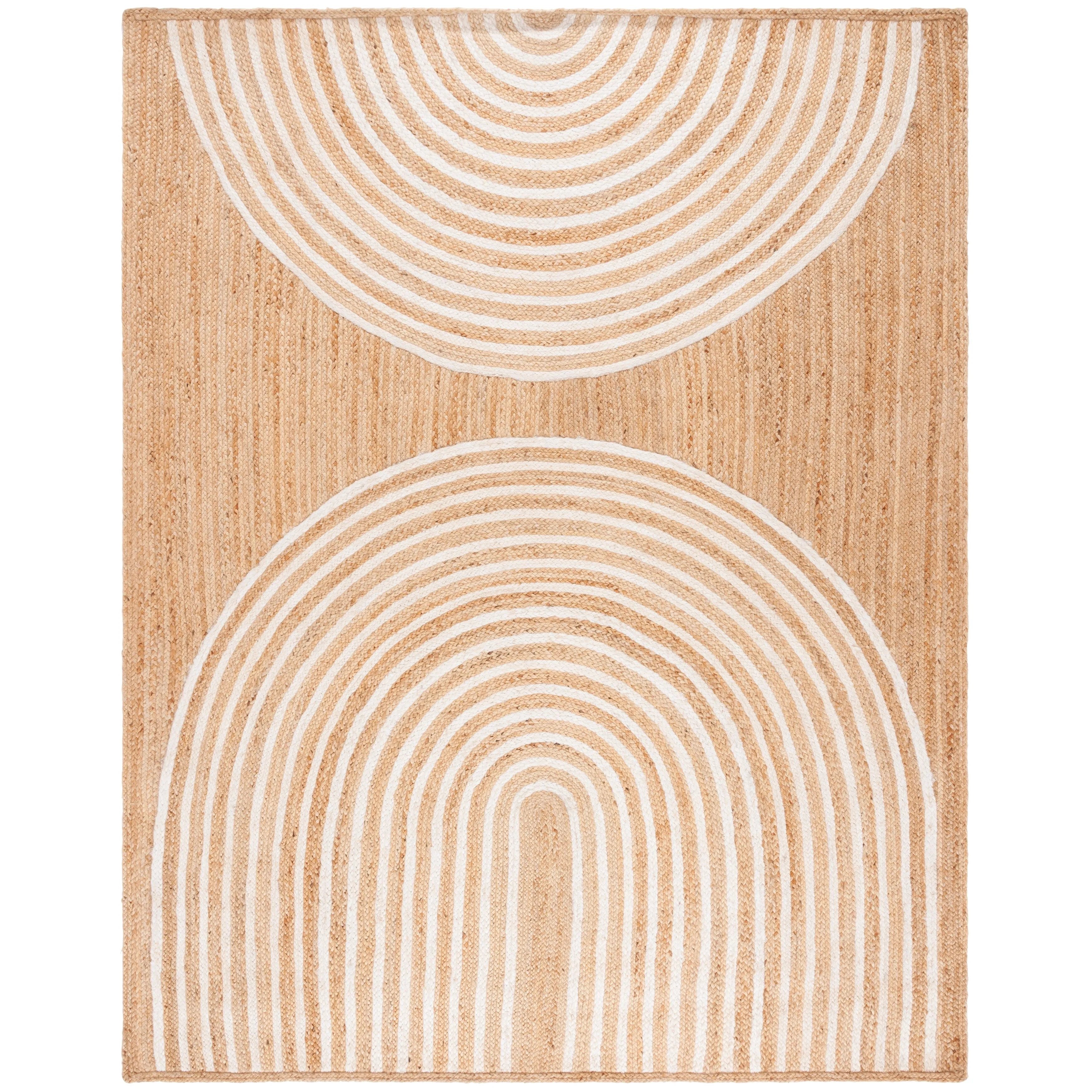 SAFAVIEH Natural Fiber Hazelle Casual Jute Rug.