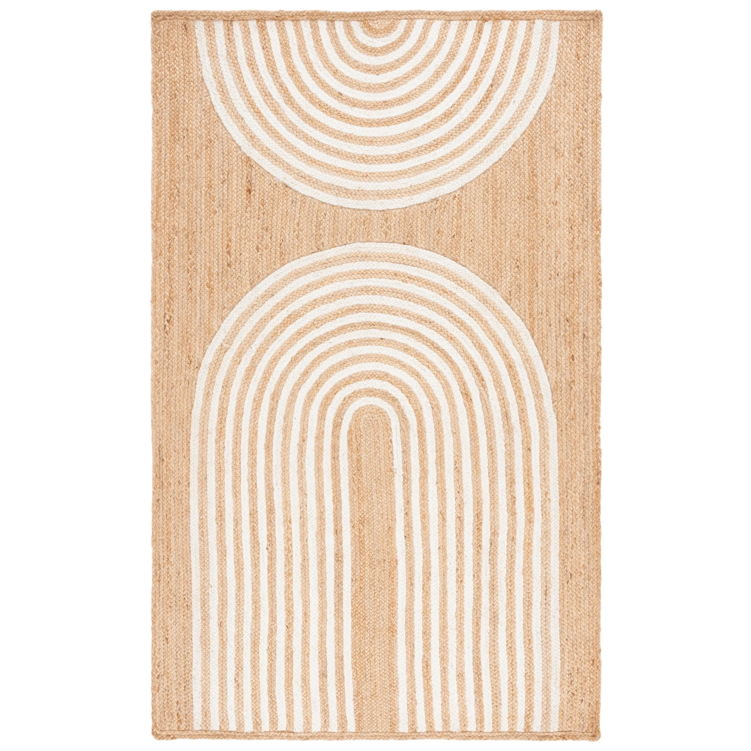 SAFAVIEH Natural Fiber Hazelle Casual Jute Rug.