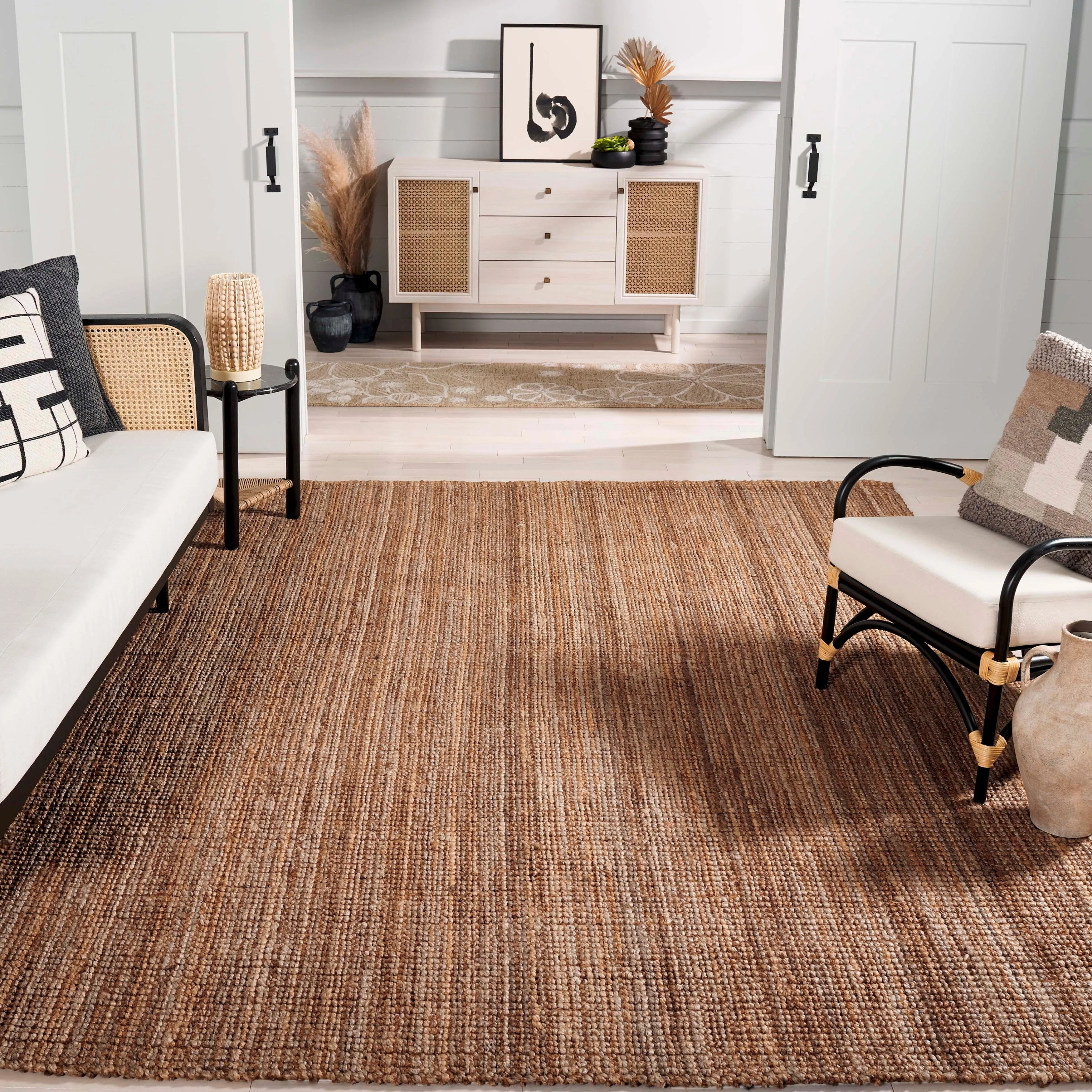 SAFAVIEH Natural Fiber Lulah Casual Jute Rug