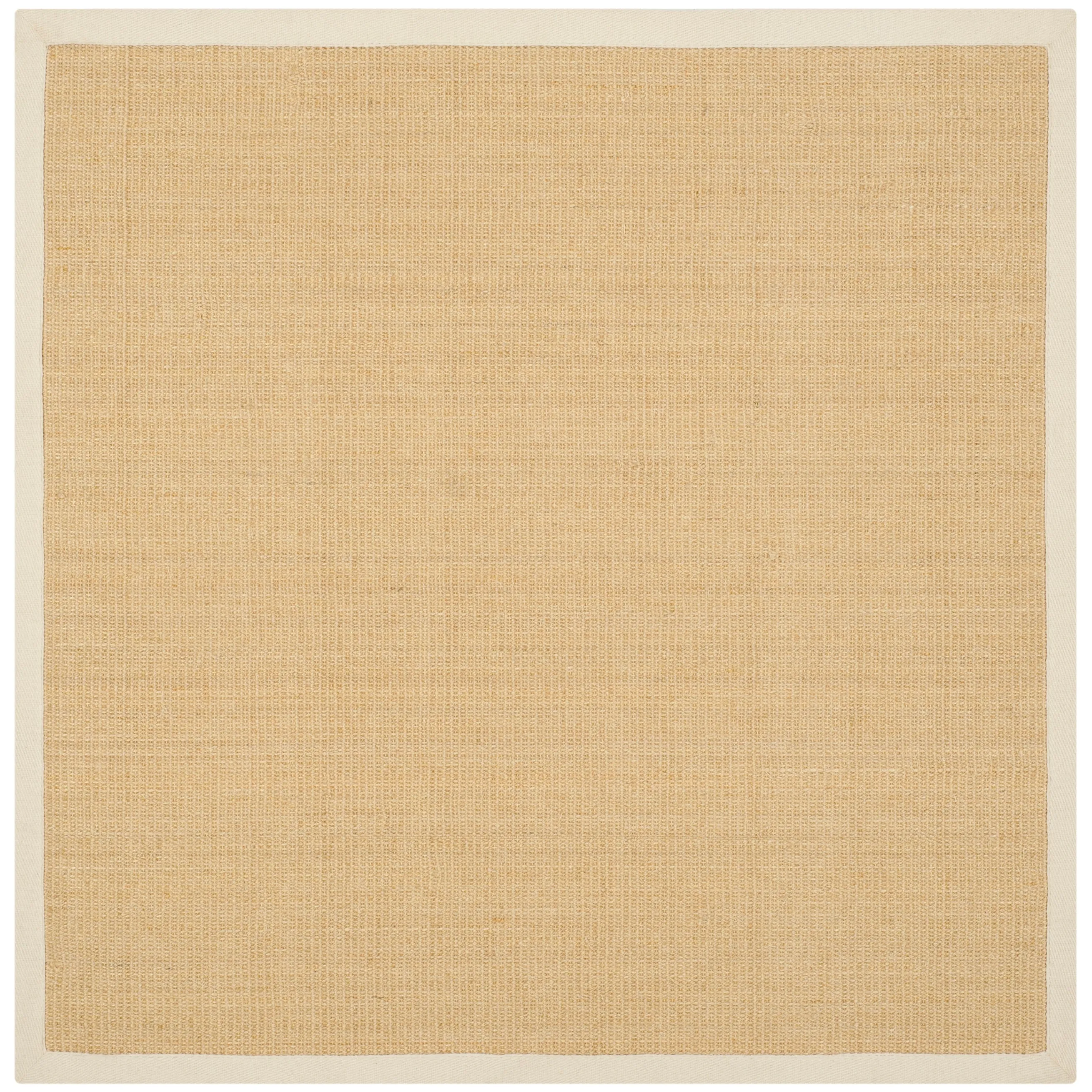 SAFAVIEH Natural Fiber Madelyn Border Sisal Rug