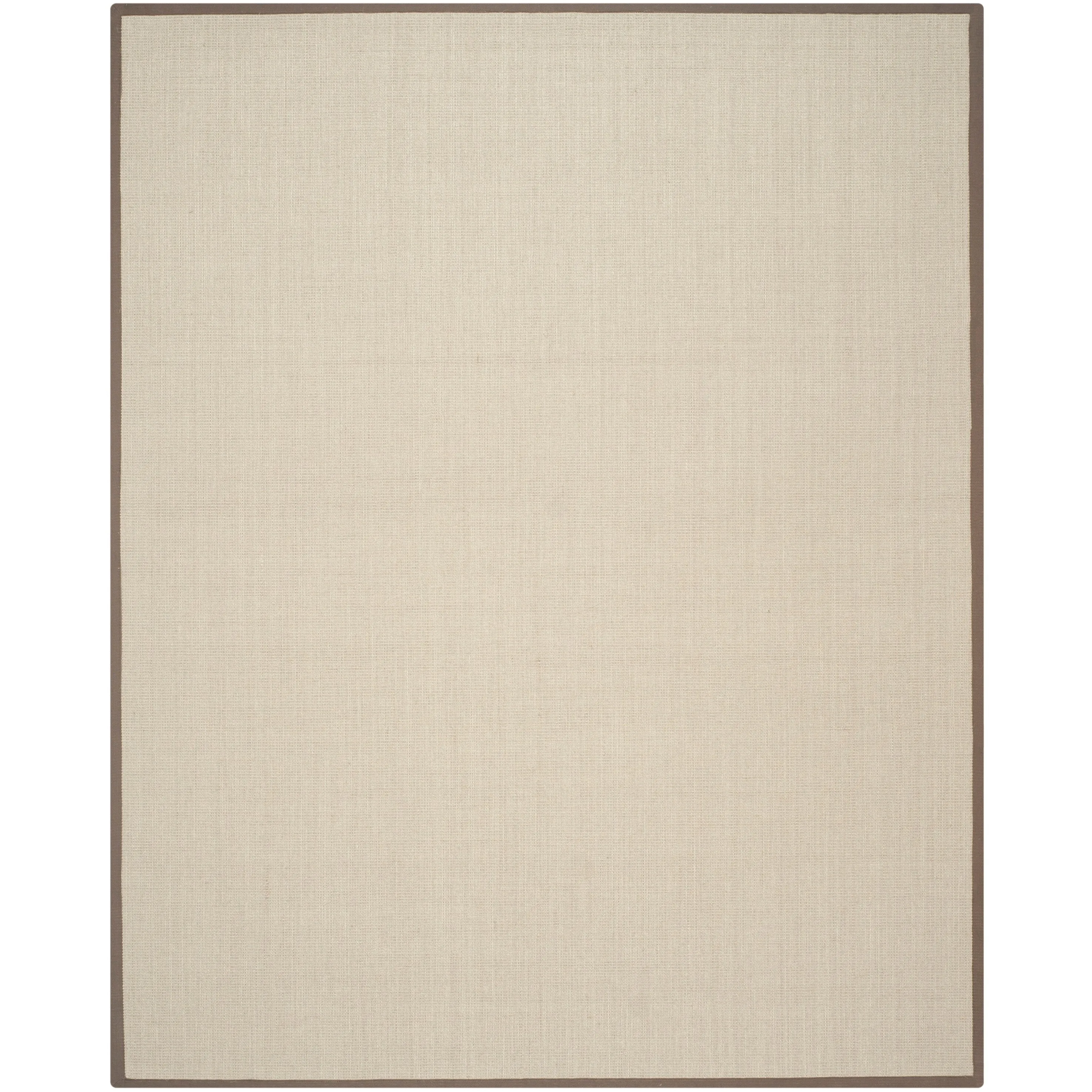 SAFAVIEH Natural Fiber Madelyn Border Sisal Rug