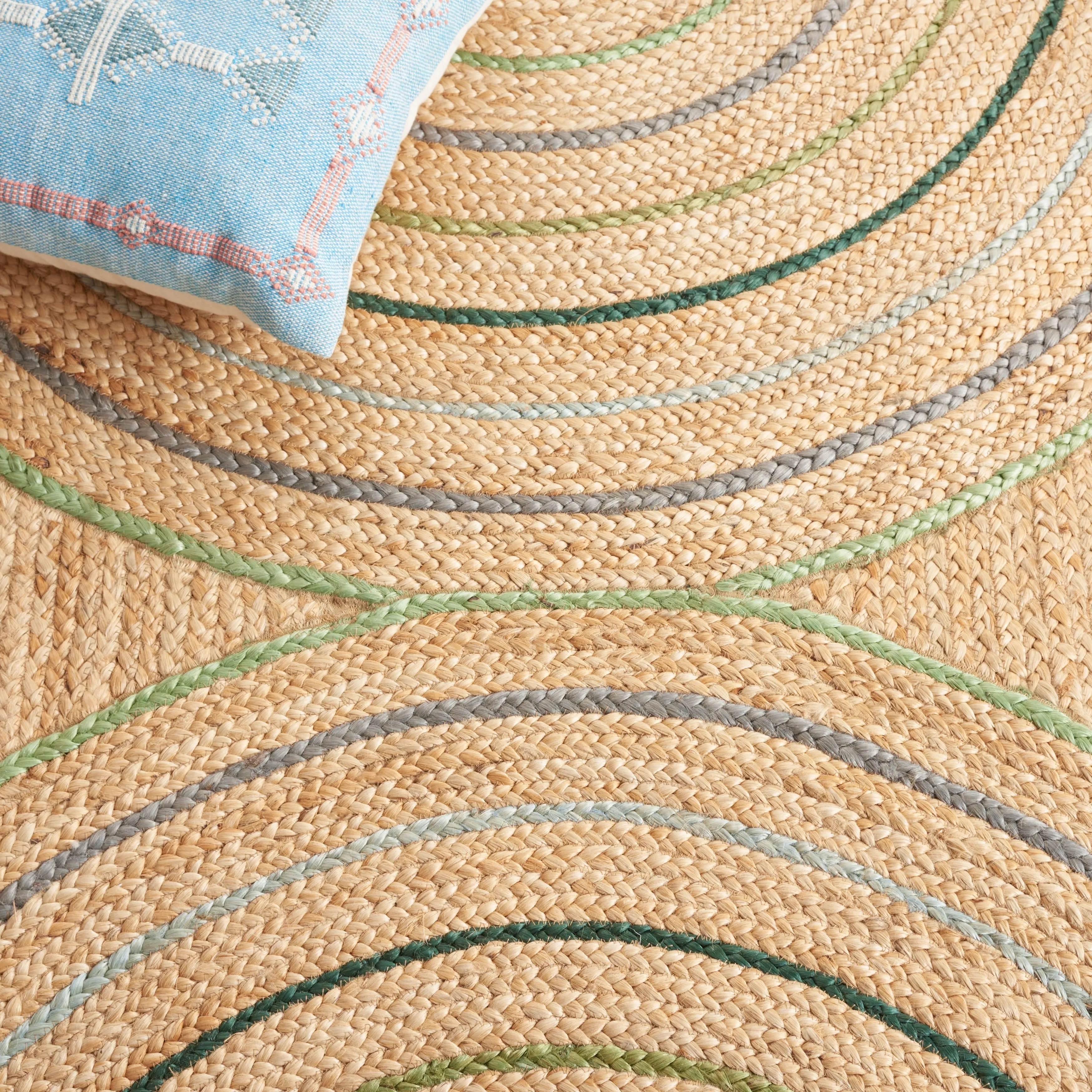 SAFAVIEH Natural Fiber Nobie Casual Jute Rug