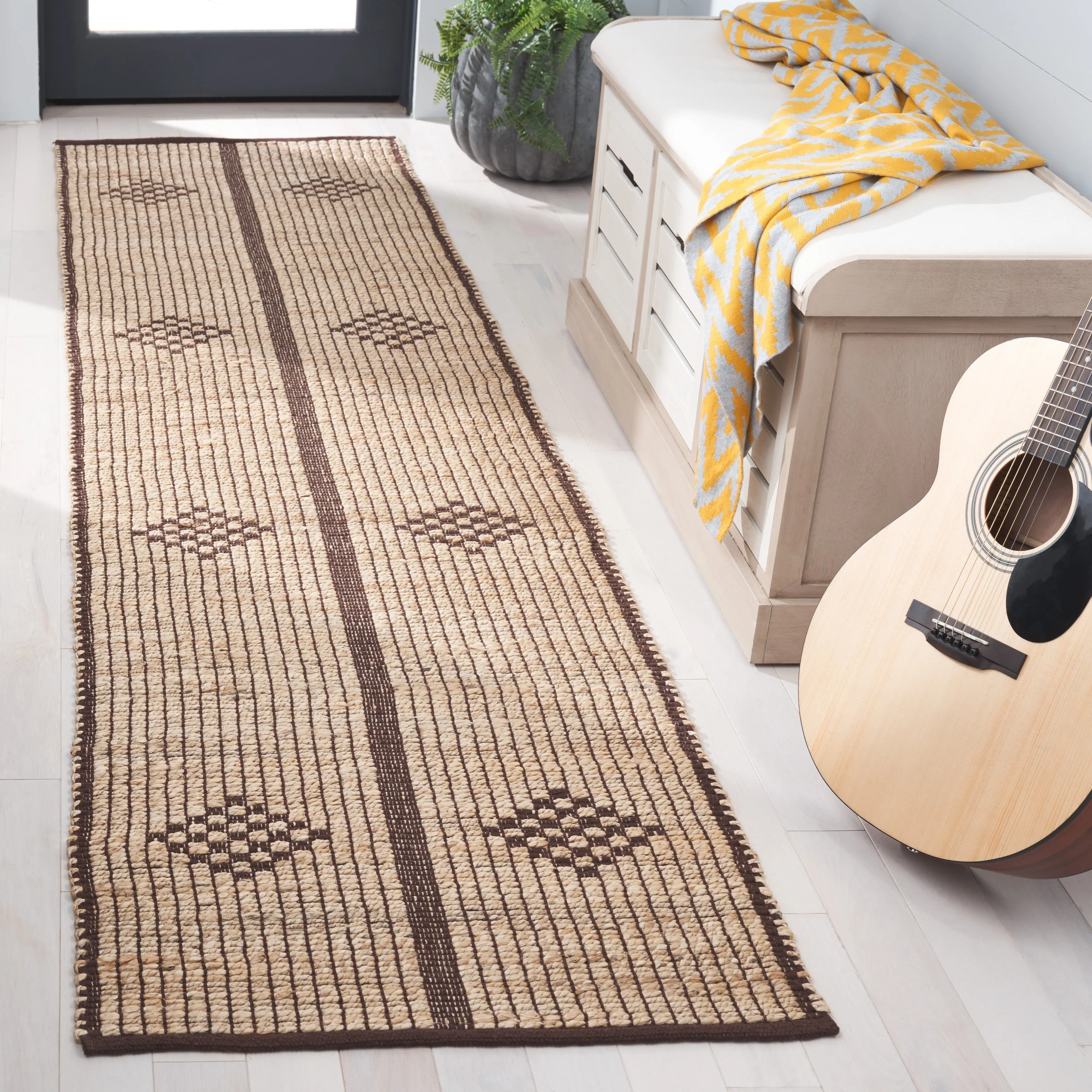 SAFAVIEH Natural Fiber Sibbie Casual Jute Rug