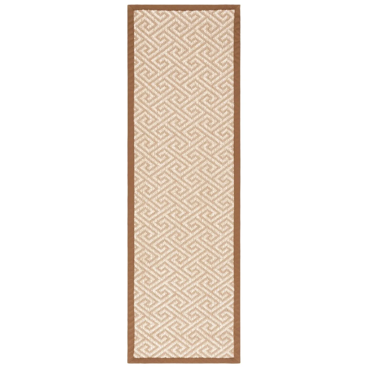 SAFAVIEH Natural Fiber Vernice Greek Key Sisal Rug