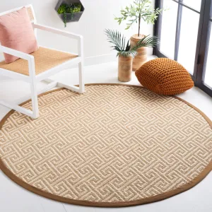 SAFAVIEH Natural Fiber Vernice Greek Key Sisal Rug