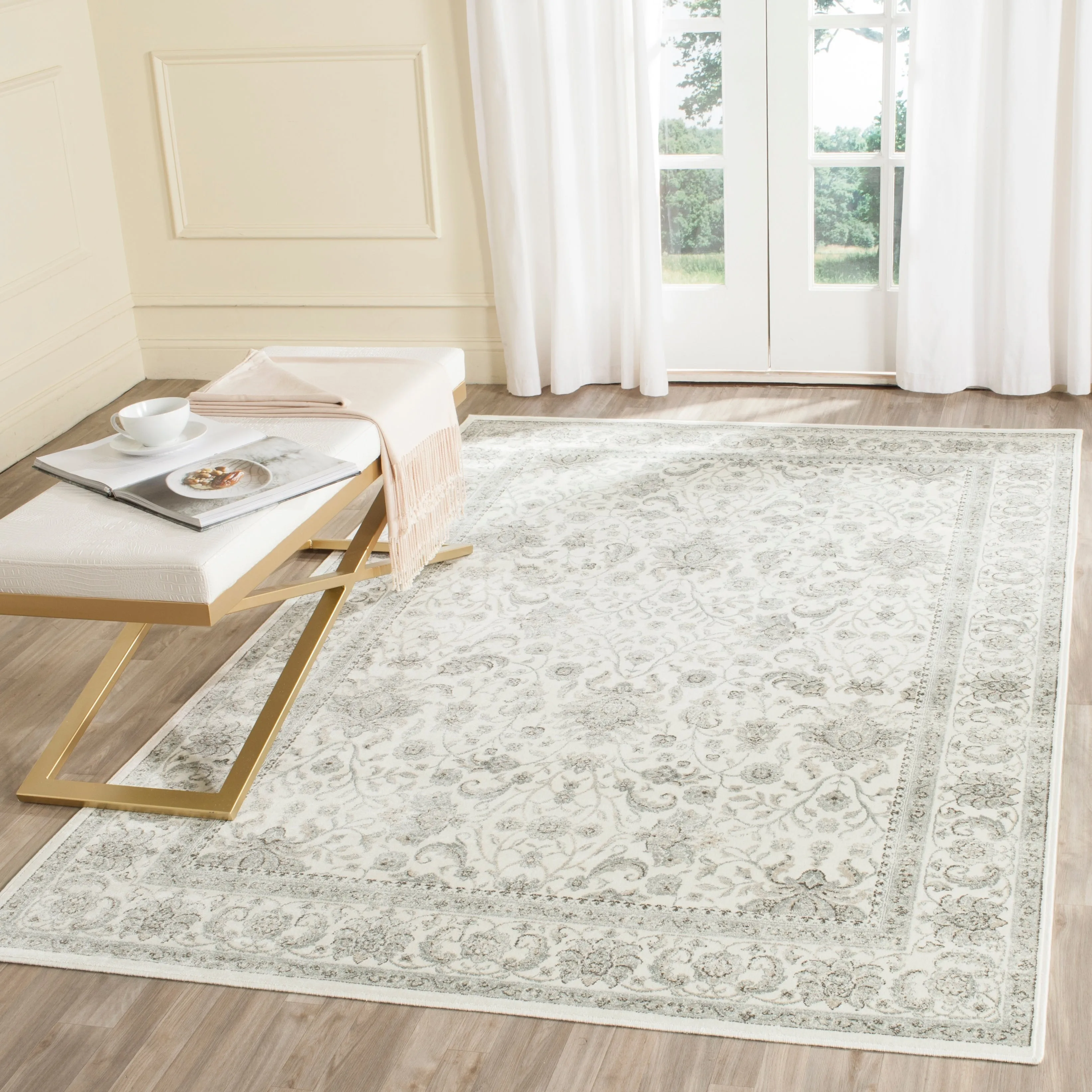 SAFAVIEH Persian Garden Prudie Vintage Boho Oriental Viscose Rug