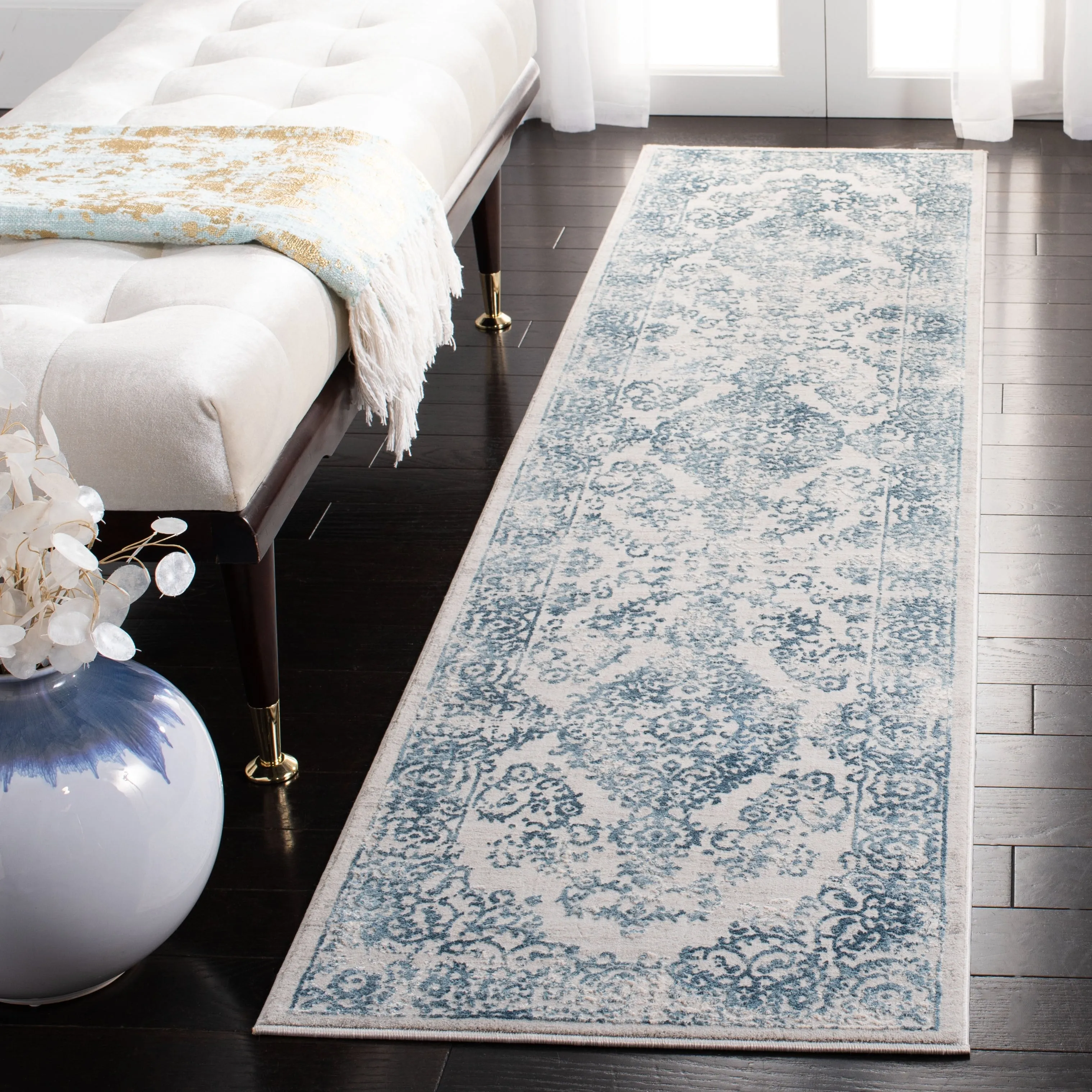 SAFAVIEH Princeton Bula Vintage Oriental Distressed Rug