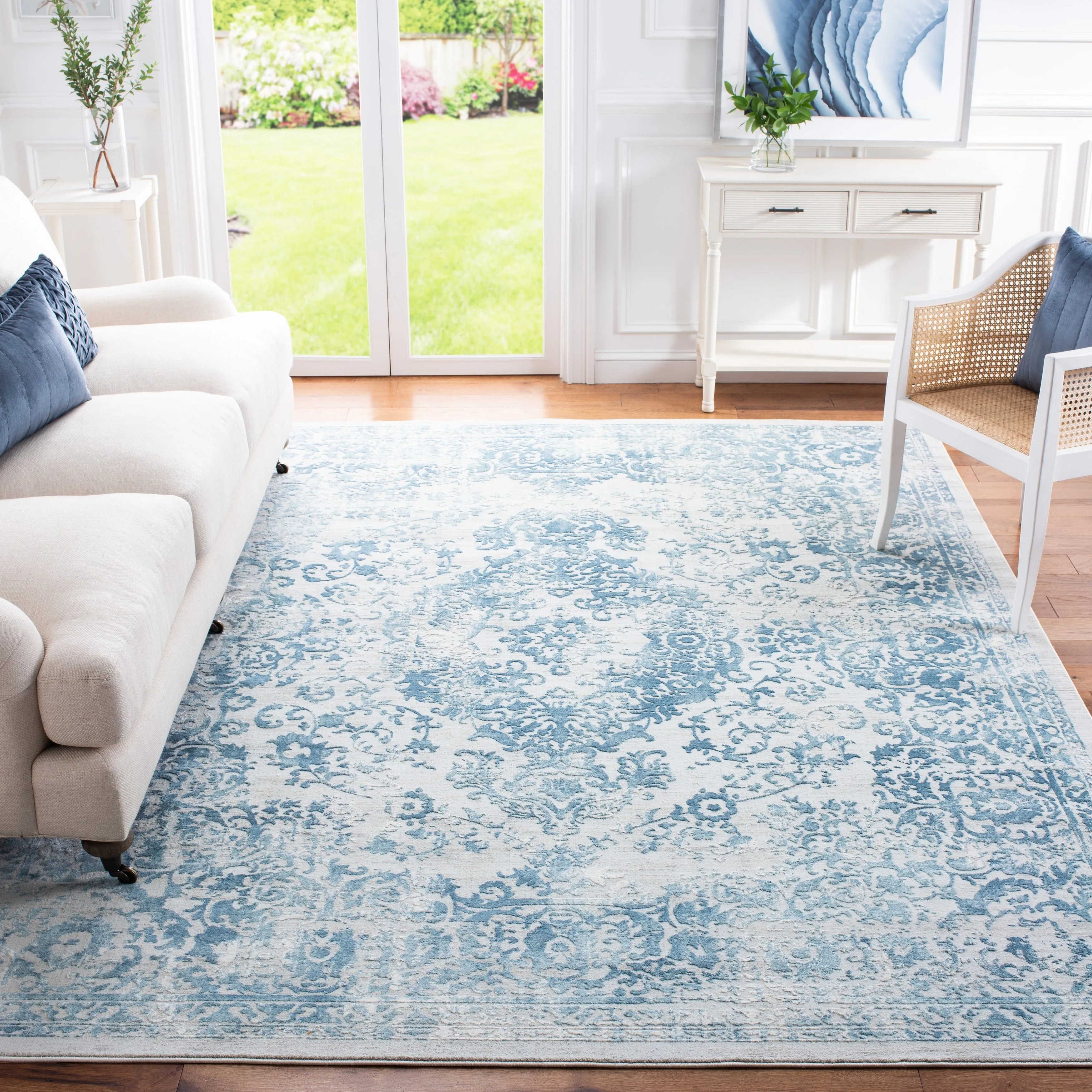 SAFAVIEH Princeton Bula Vintage Oriental Distressed Rug