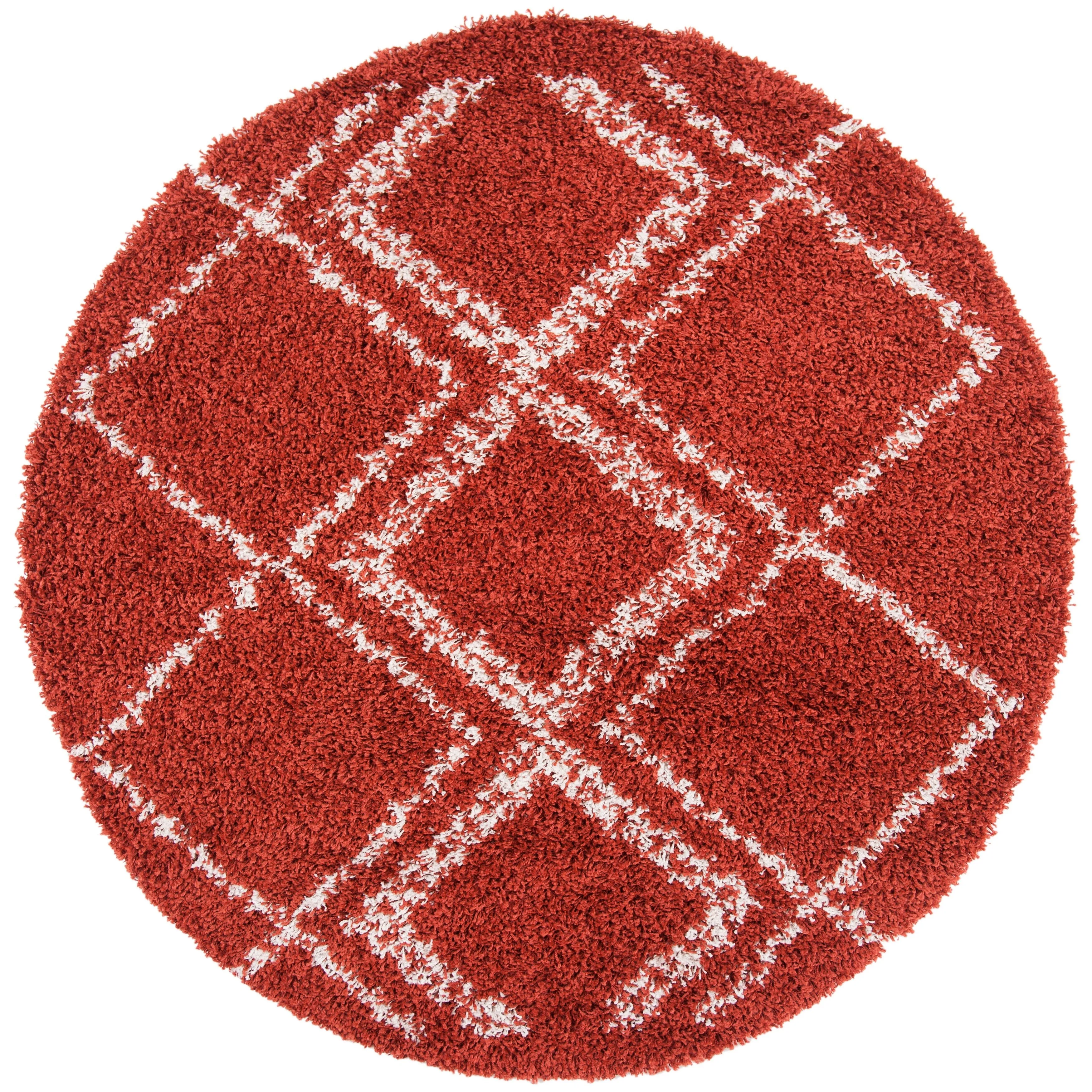 SAFAVIEH Pro Lux Shag Nazmije Moroccan Tassel 2.4-inch Thick