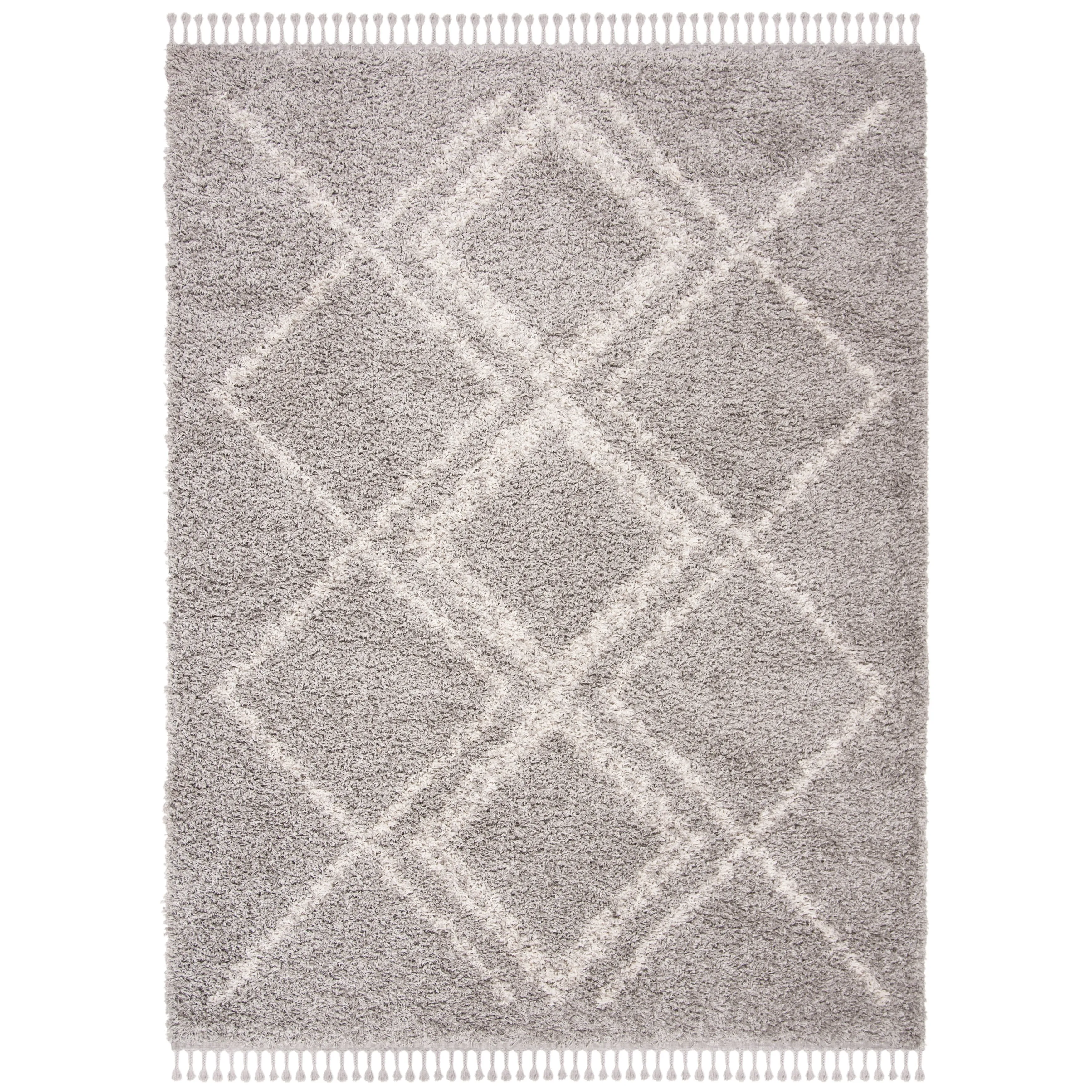 SAFAVIEH Pro Lux Shag Nazmije Moroccan Tassel 2.4-inch Thick