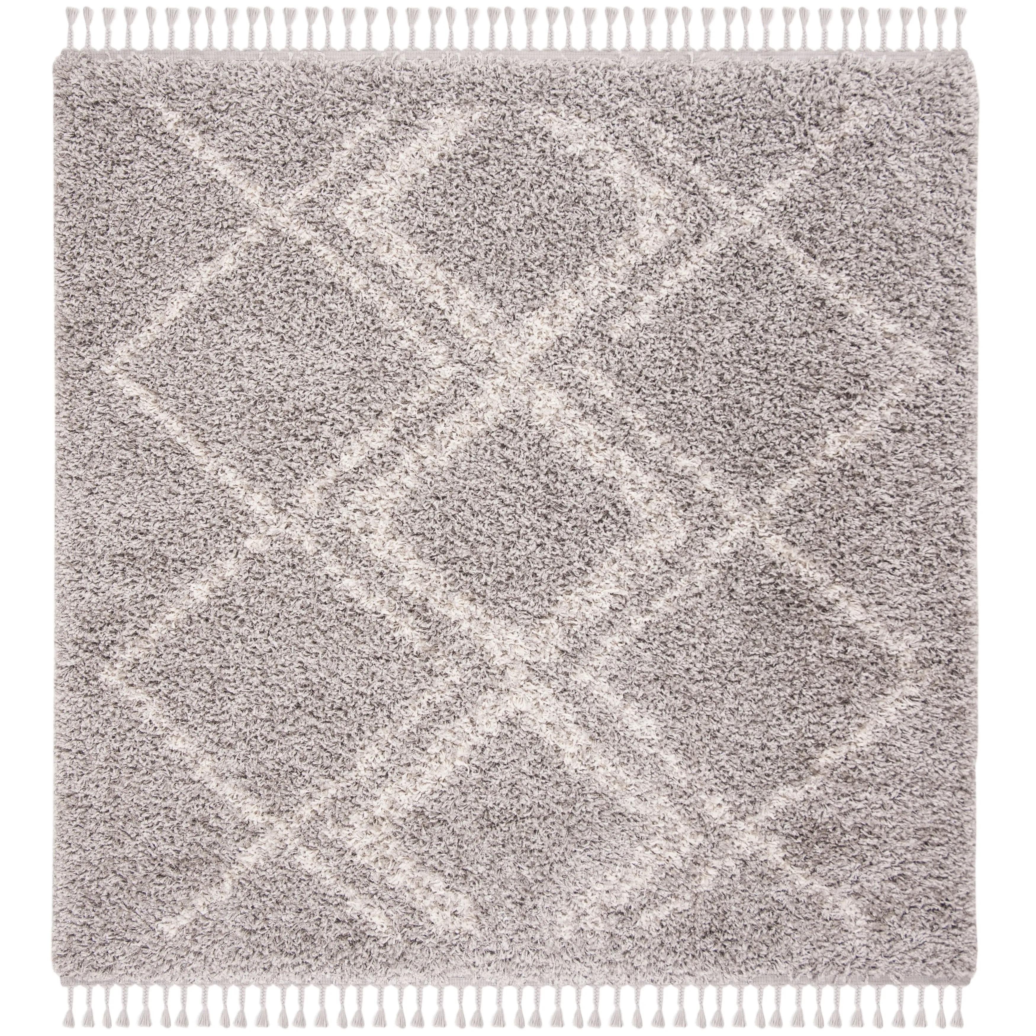 SAFAVIEH Pro Lux Shag Nazmije Moroccan Tassel 2.4-inch Thick