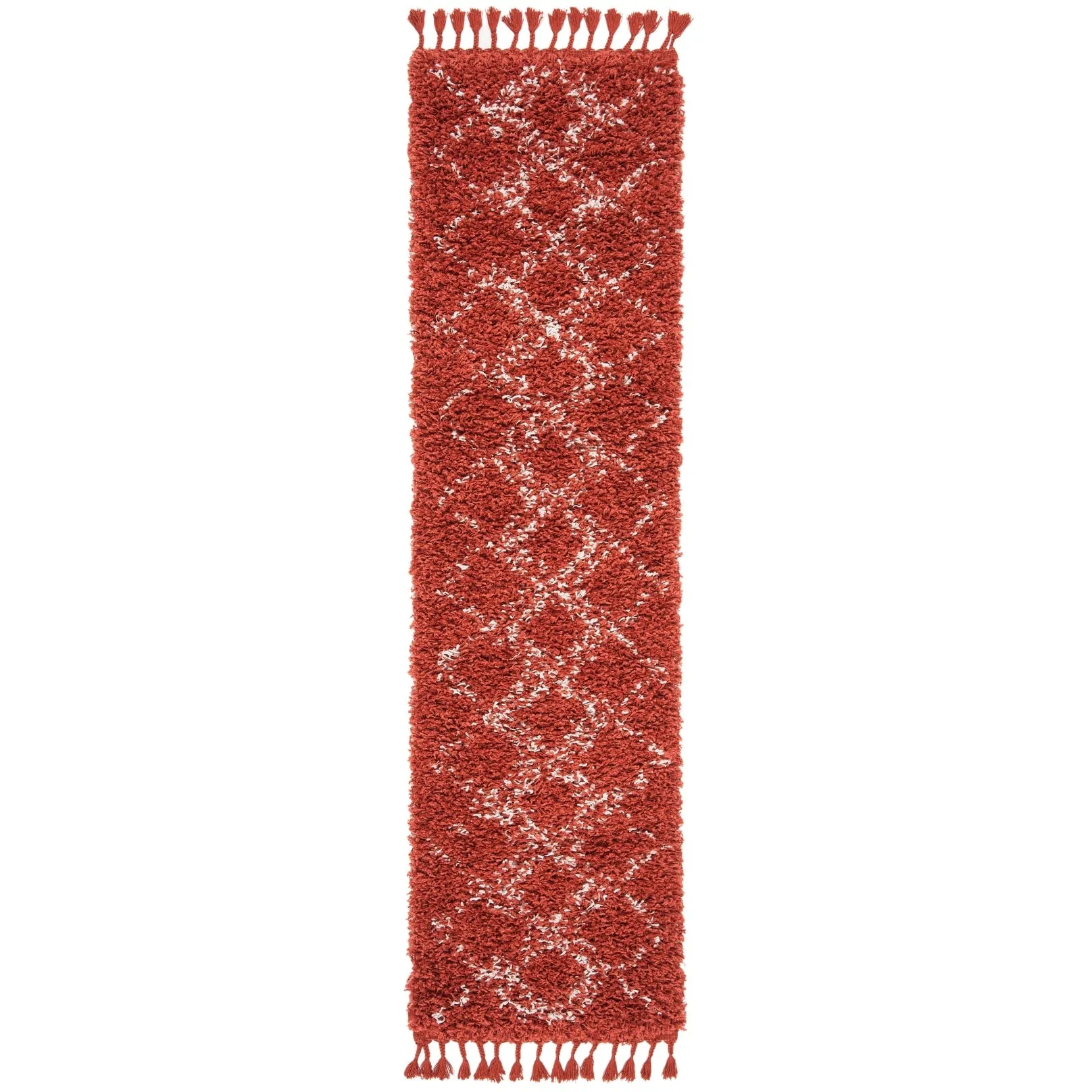 SAFAVIEH Pro Lux Shag Nazmije Moroccan Tassel 2.4-inch Thick