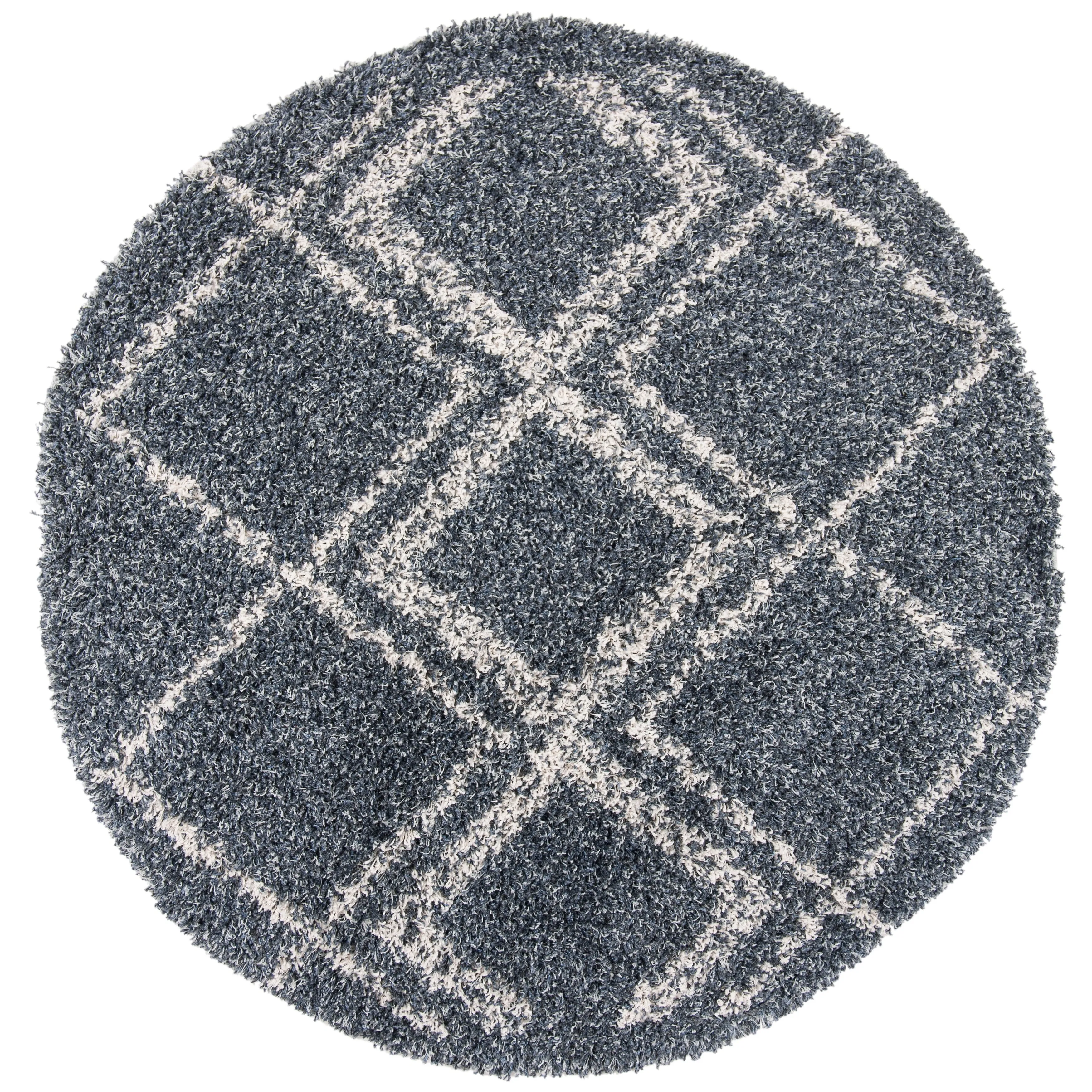 SAFAVIEH Pro Lux Shag Nazmije Moroccan Tassel 2.4-inch Thick