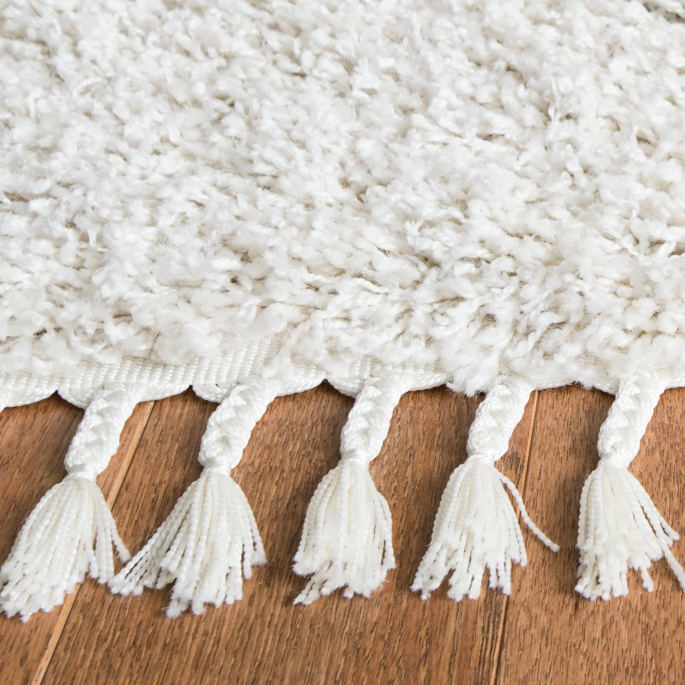 SAFAVIEH Pro Lux Shag Nazmije Moroccan Tassel 2.4-inch Thick