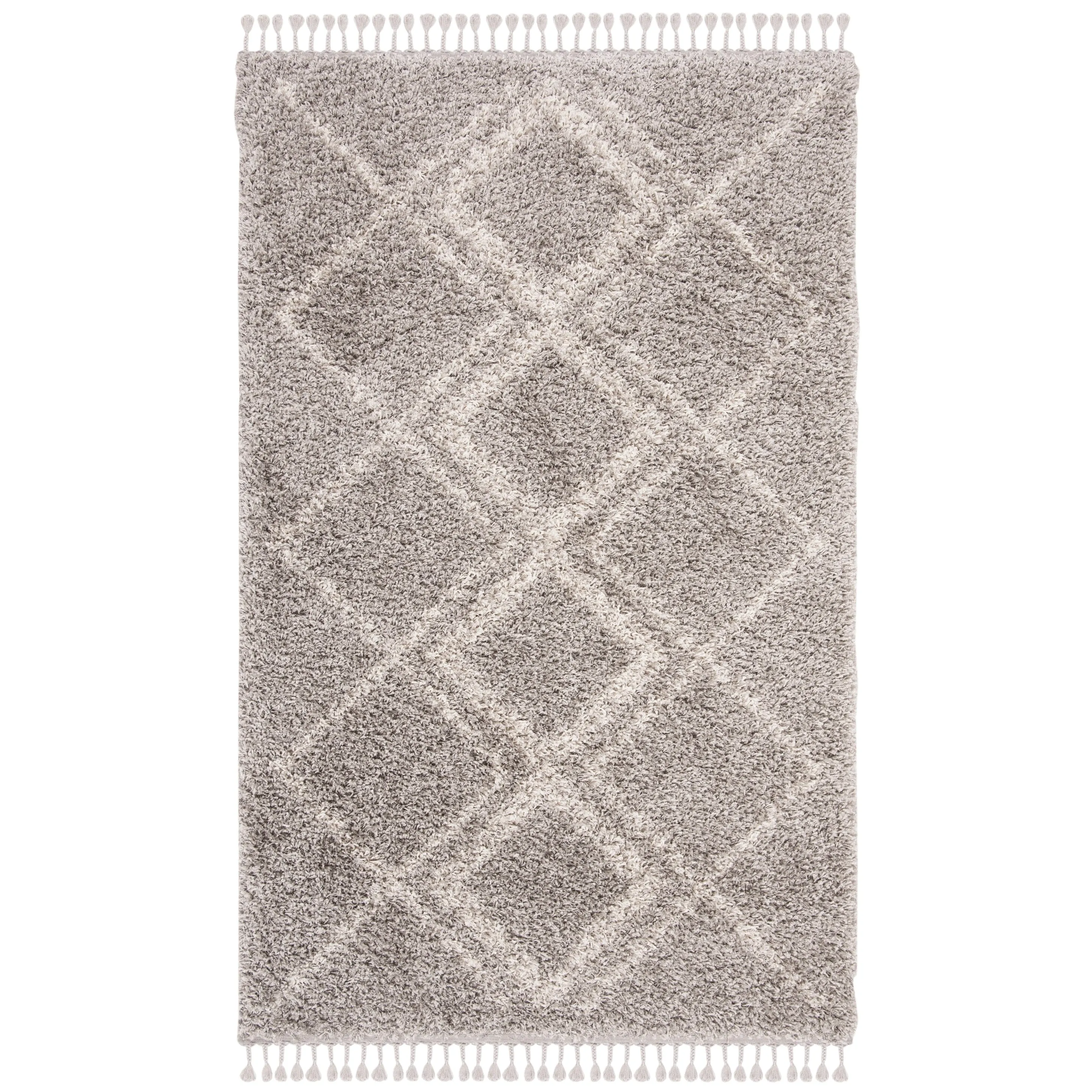 SAFAVIEH Pro Lux Shag Nazmije Moroccan Tassel 2.4-inch Thick