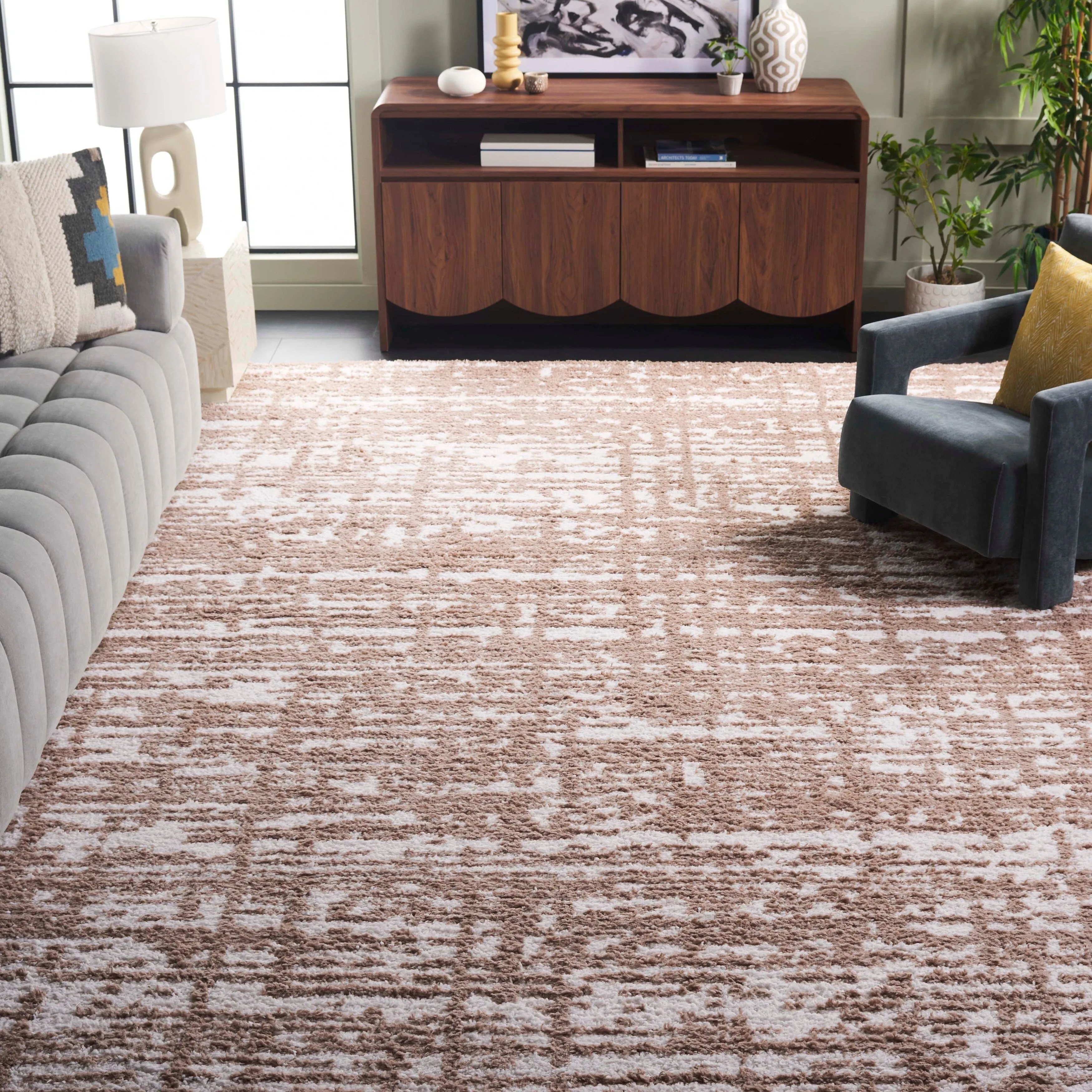 SAFAVIEH Rumi Shag Parthenia Shag Rug