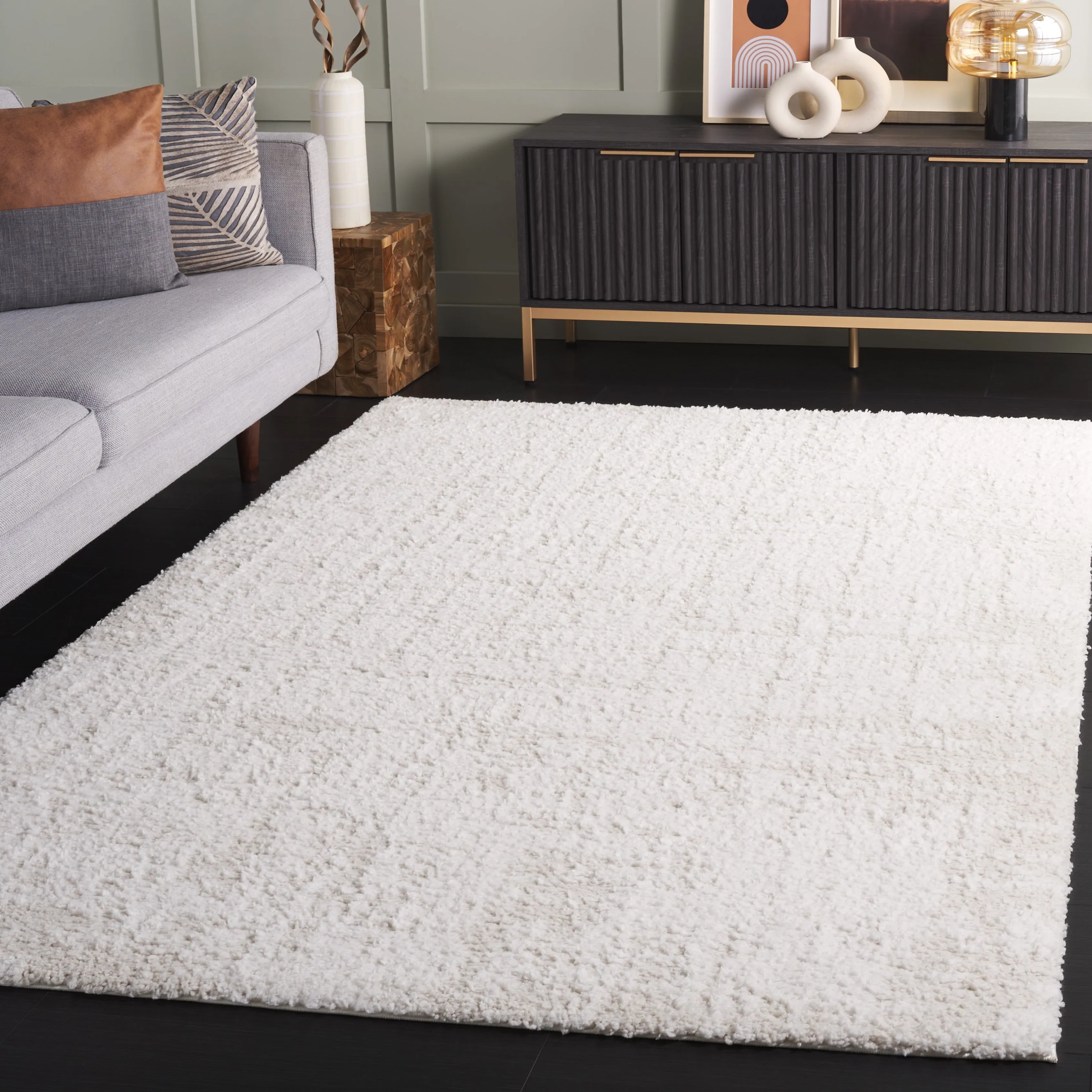 SAFAVIEH Rumi Shag Rennie Shag Rug