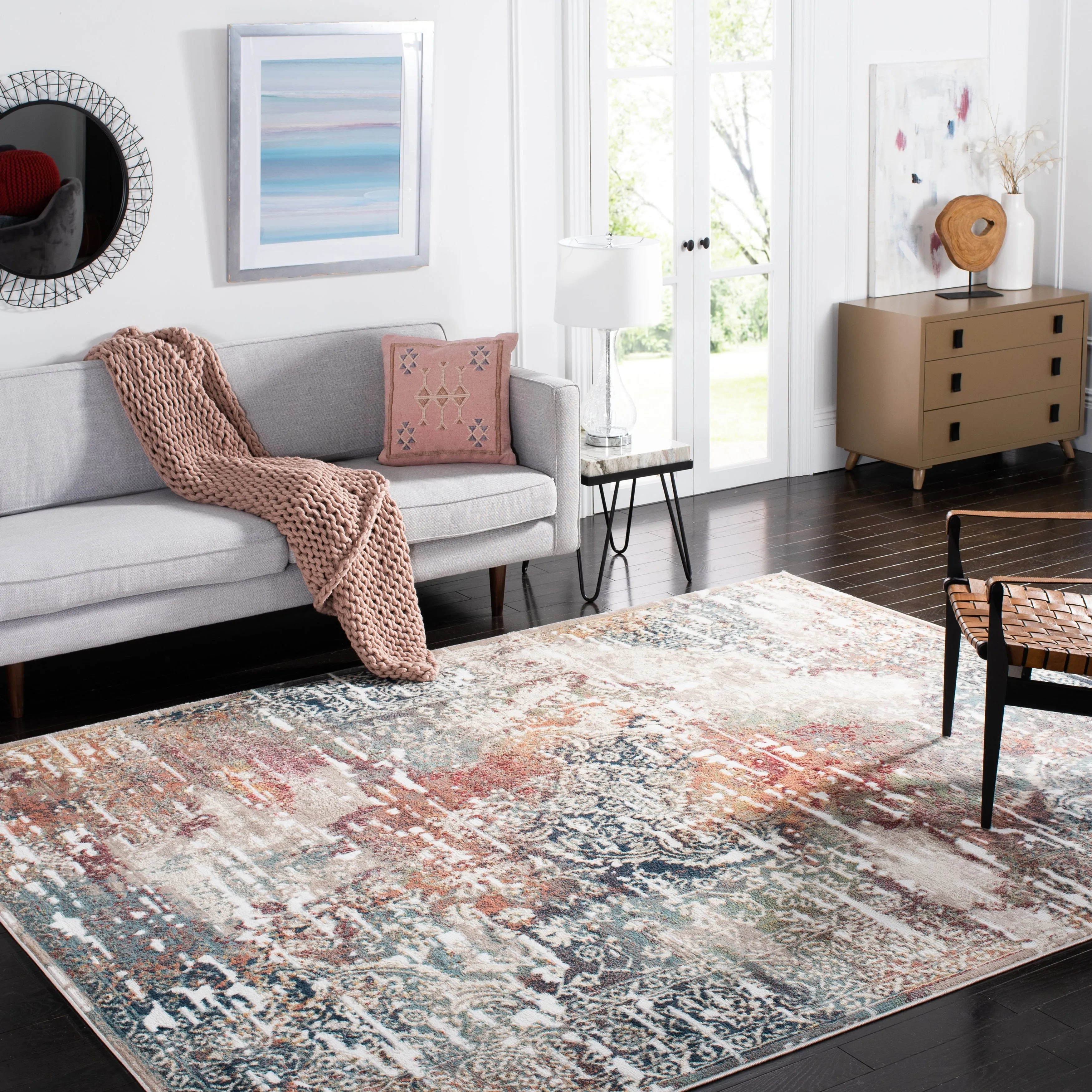 SAFAVIEH Skyler Nazan Vintage Boho Distressed Rug